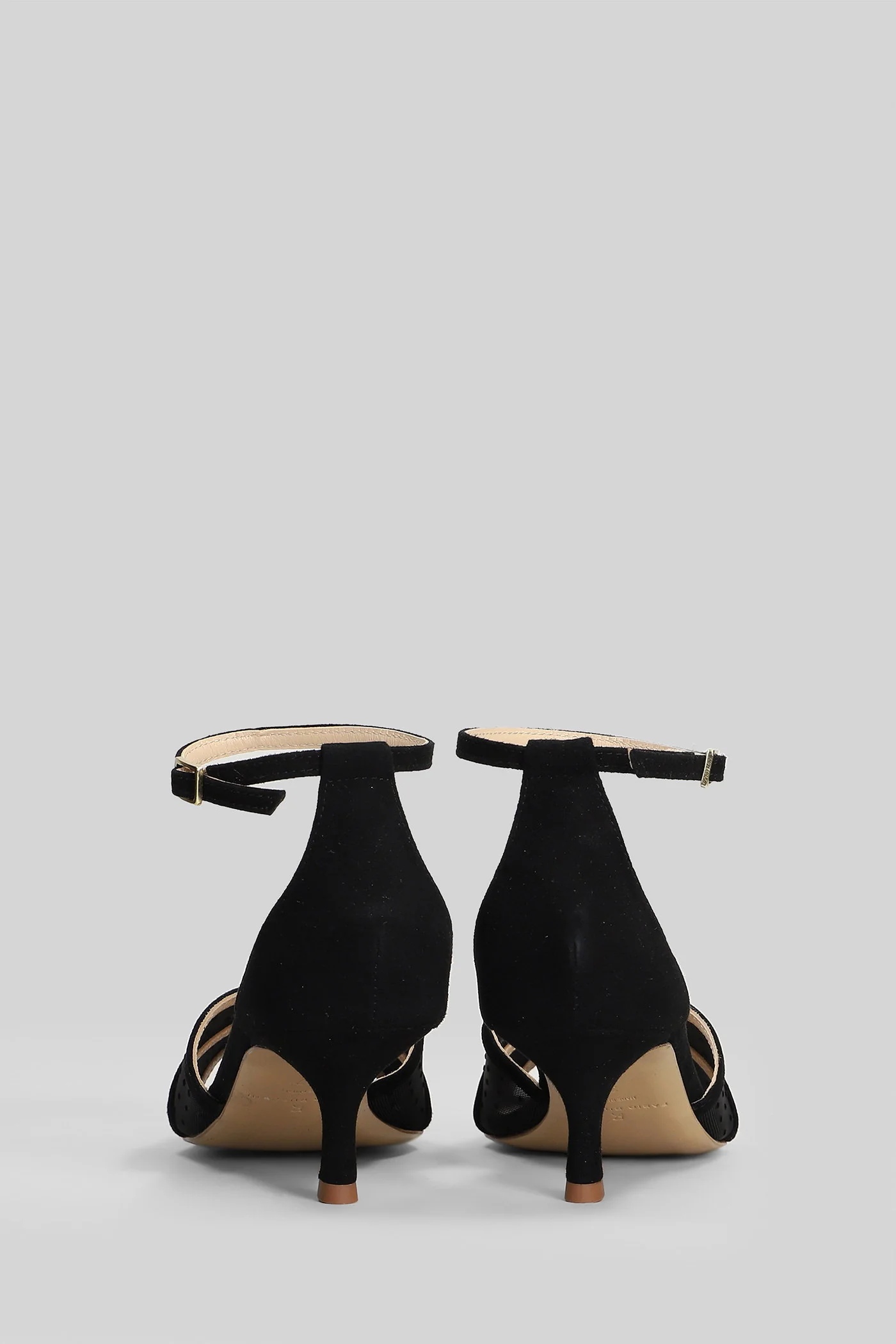 Sandals in black suede - Image 4