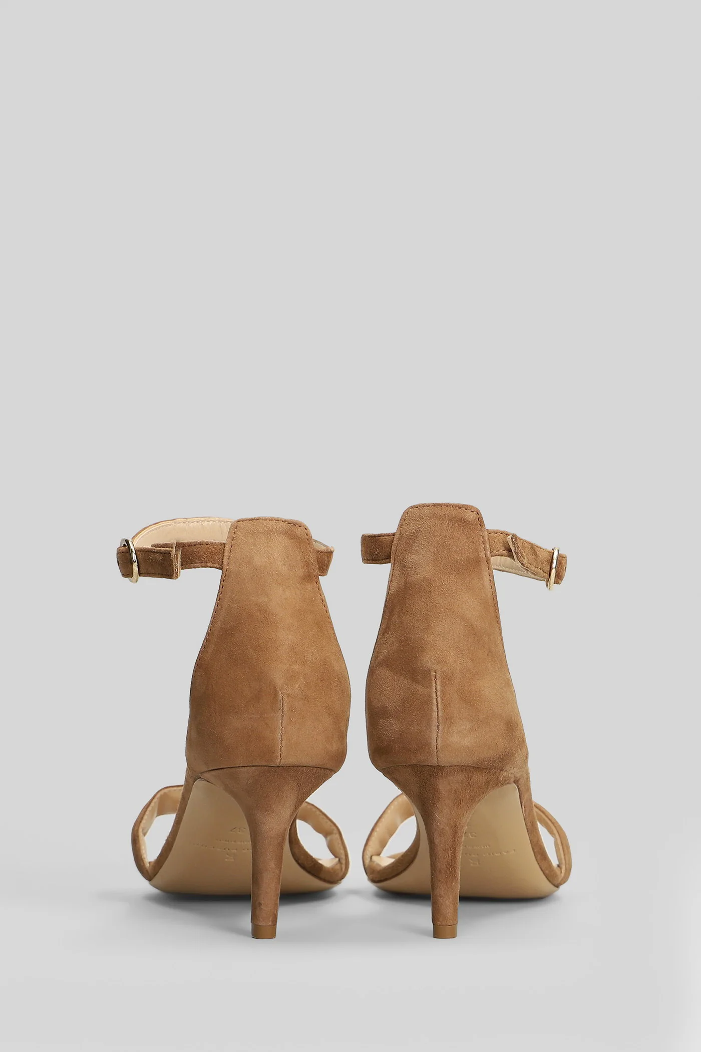 Sandals in brown suede - Image 4