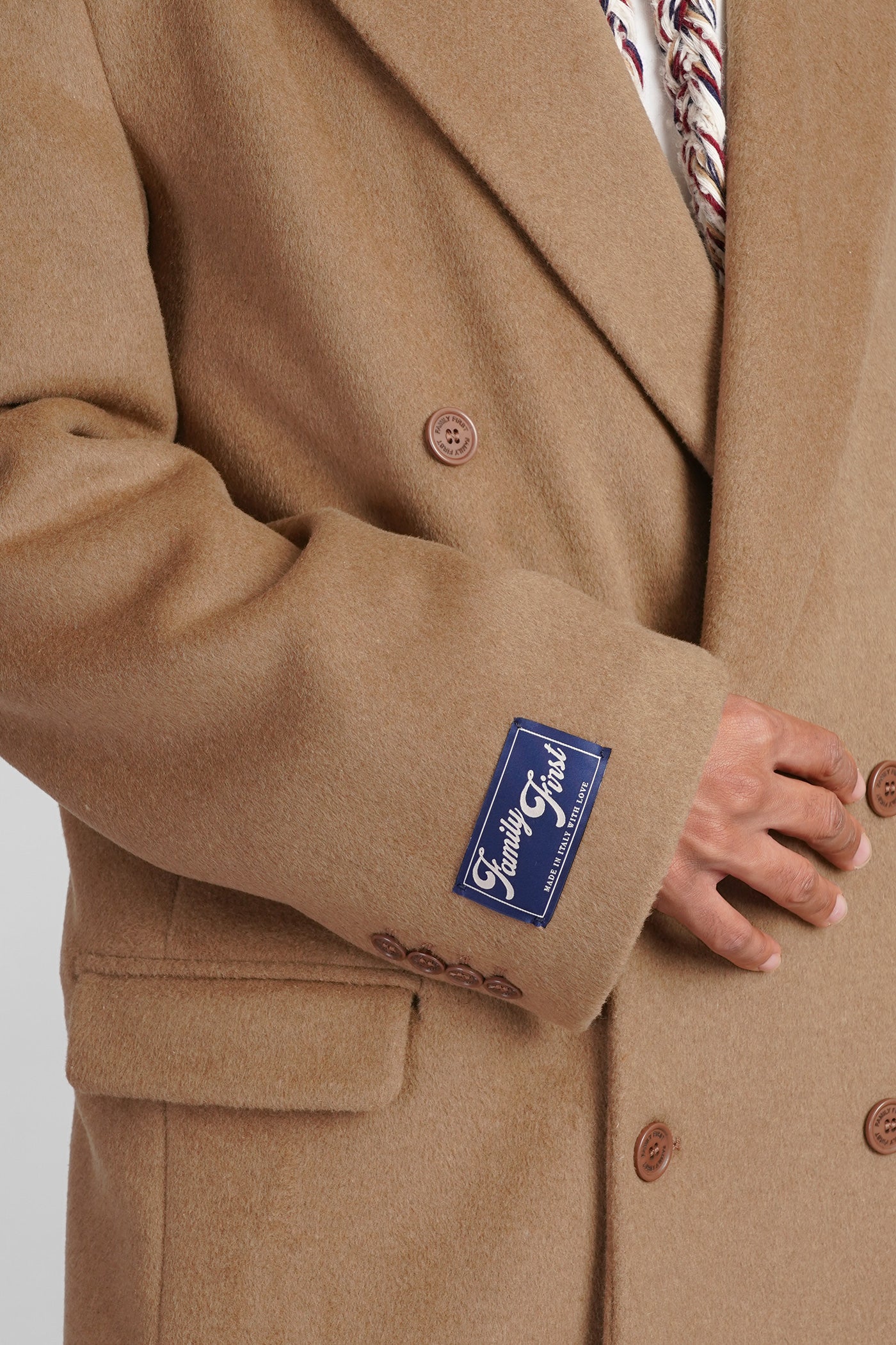Coat in Camel wool - Image 5