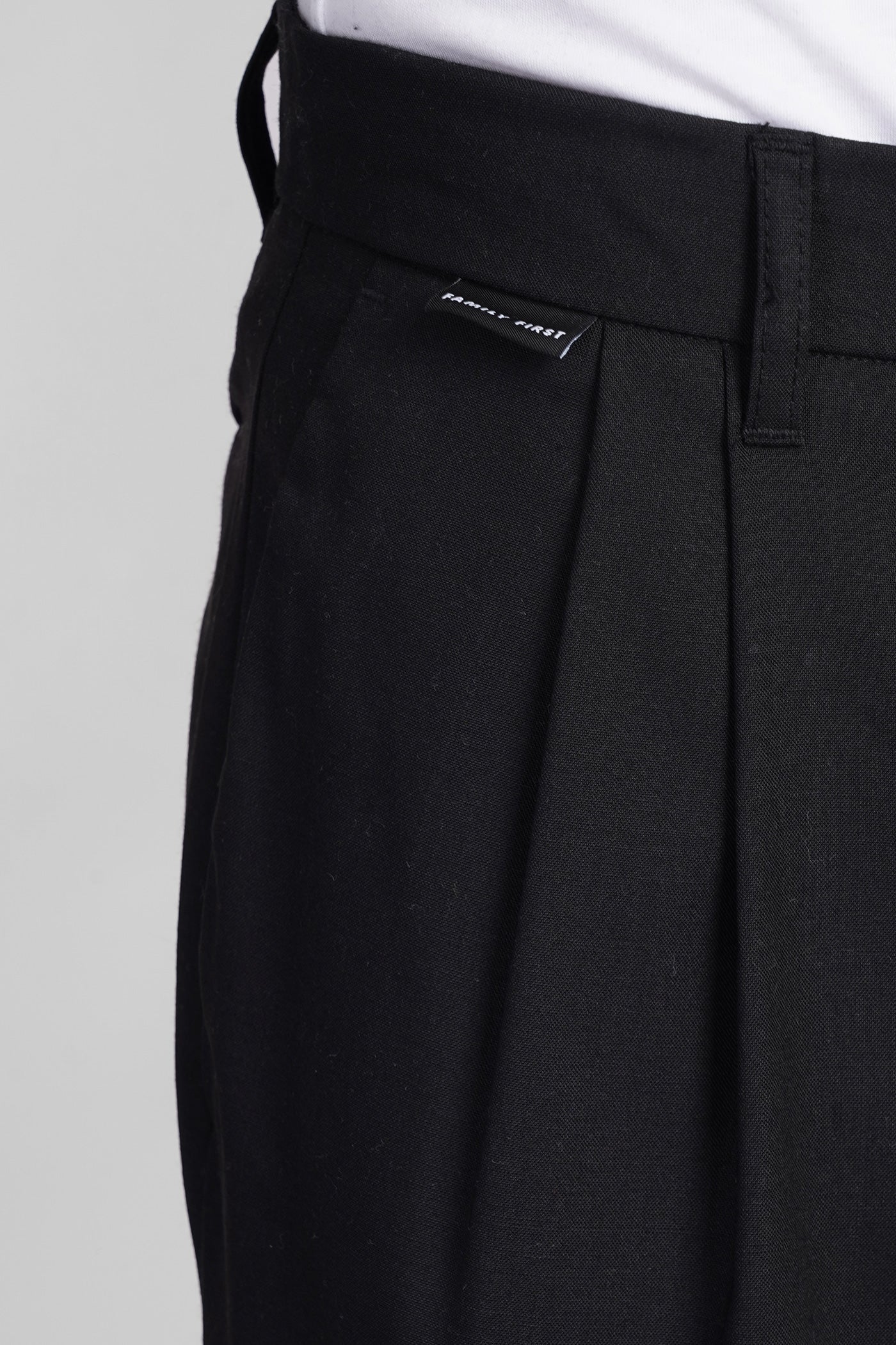 Pants in black polyester - Image 5