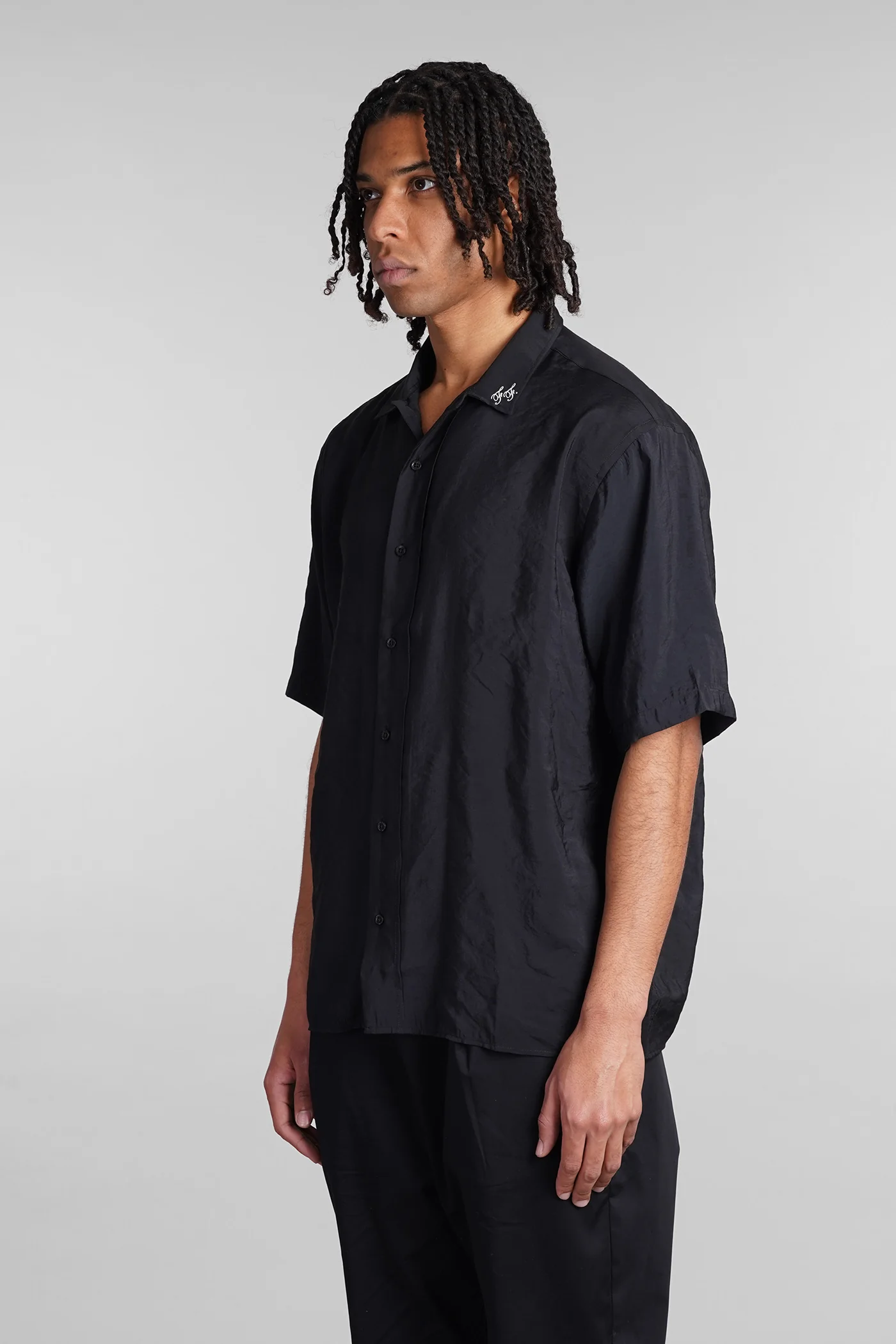 Shirt in black Paper - Image 4