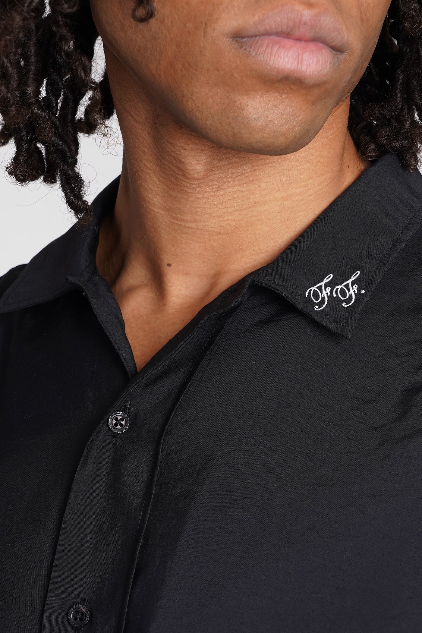 Shirt in black Paper - Image 5