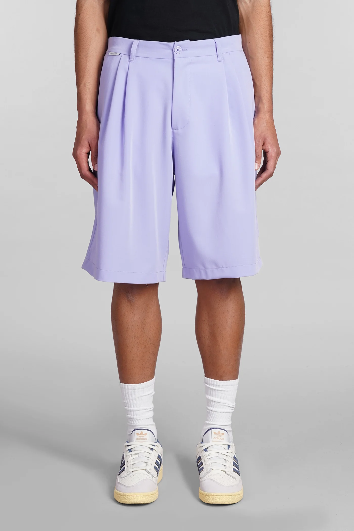 Shorts in Lilla polyester