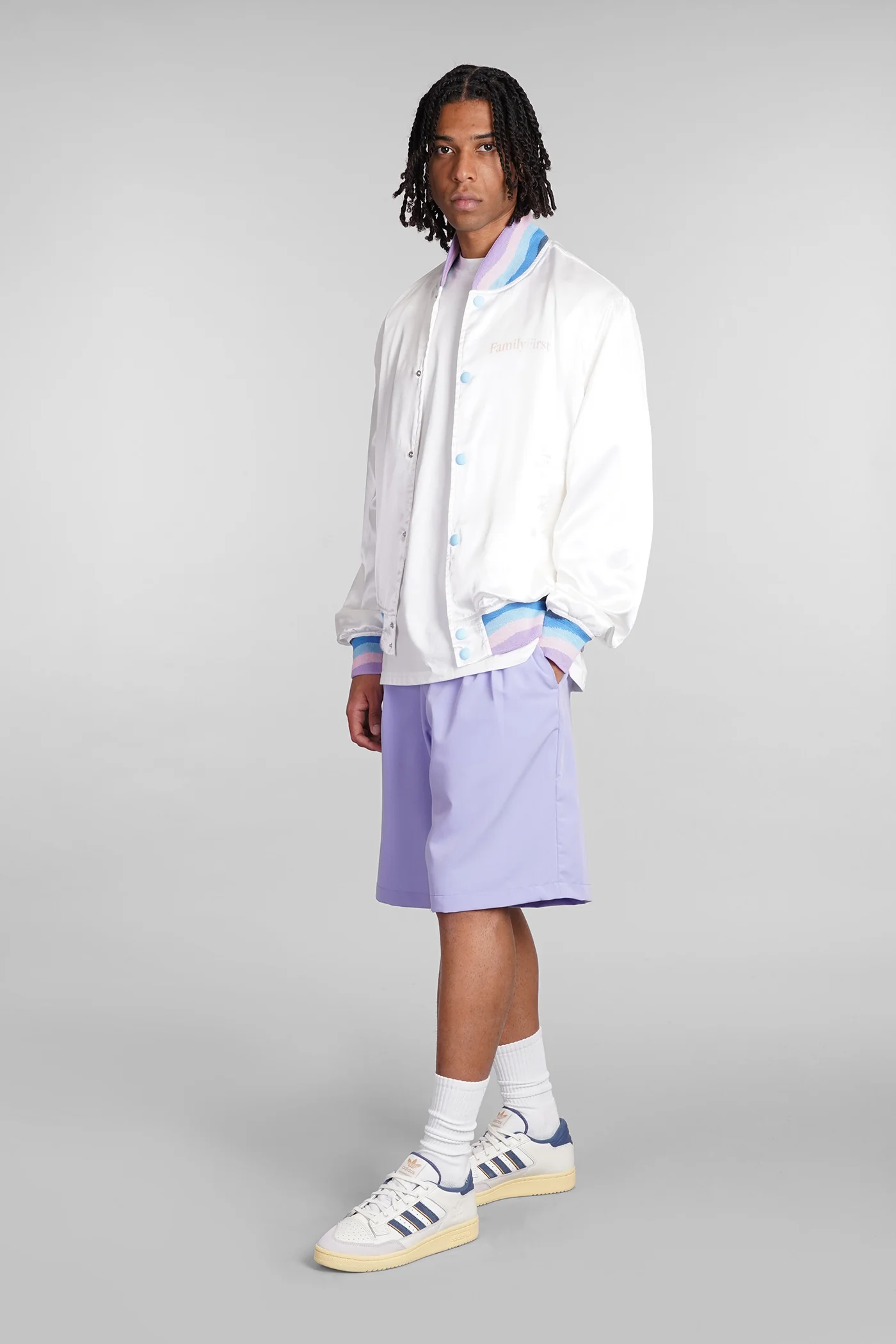 Shorts in Lilla polyester - Image 2