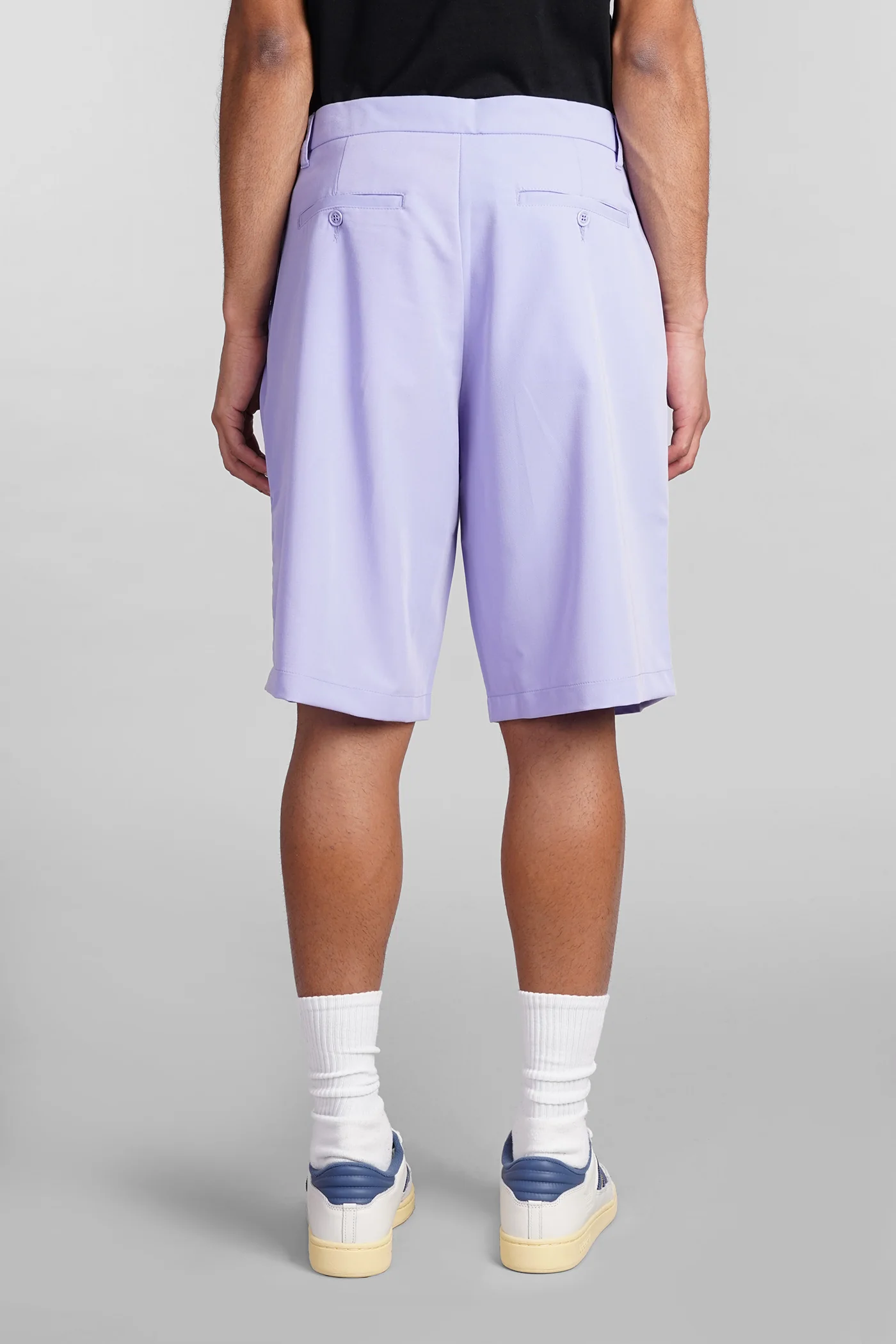 Shorts in Lilla polyester - Image 3