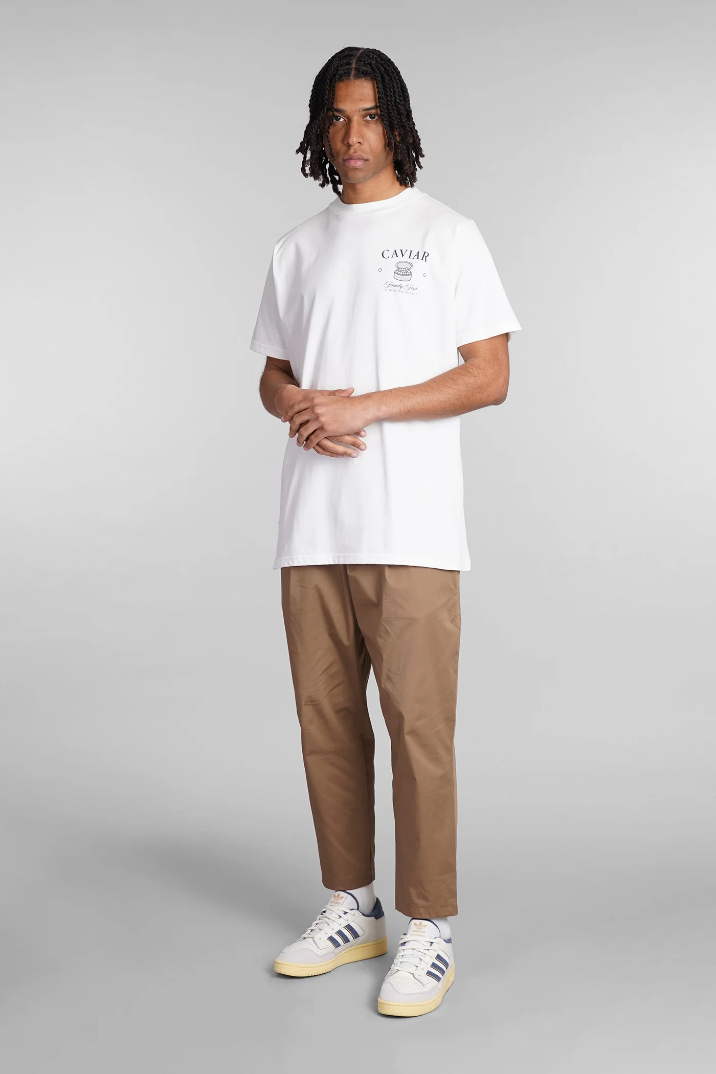 T-Shirt in white cotton - Image 2