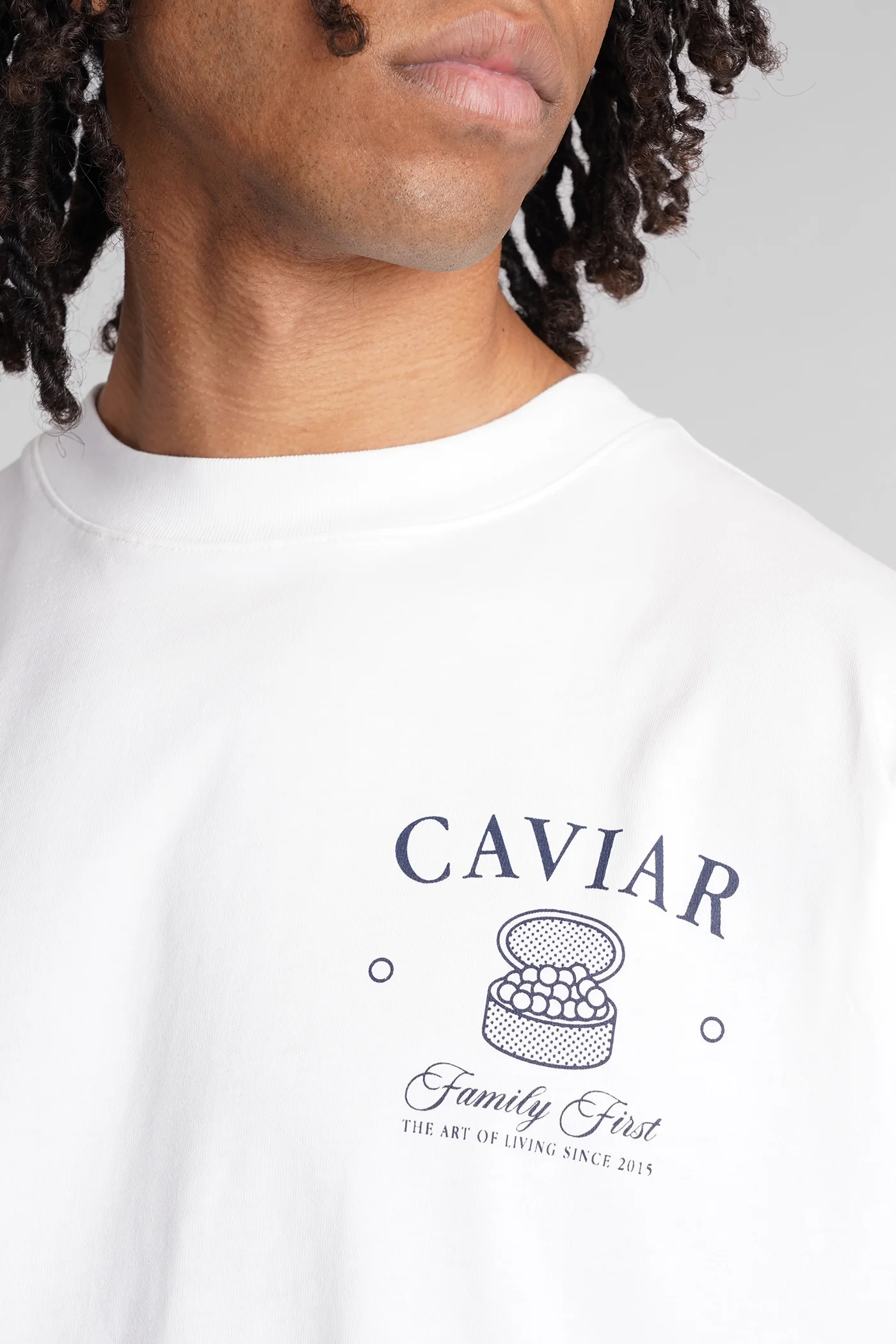 T-Shirt in white cotton - Image 5