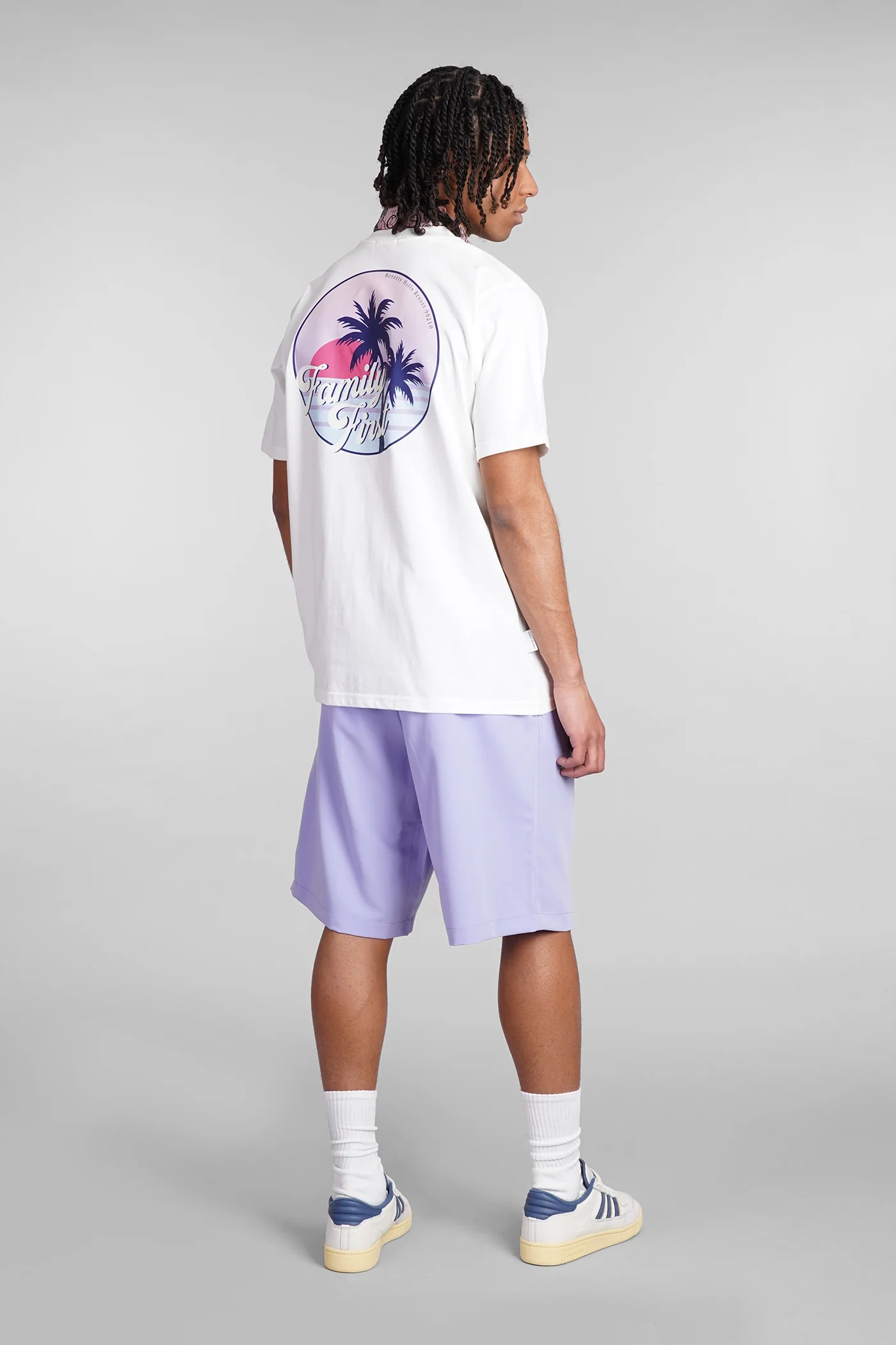 T-Shirt in white cotton - Image 2