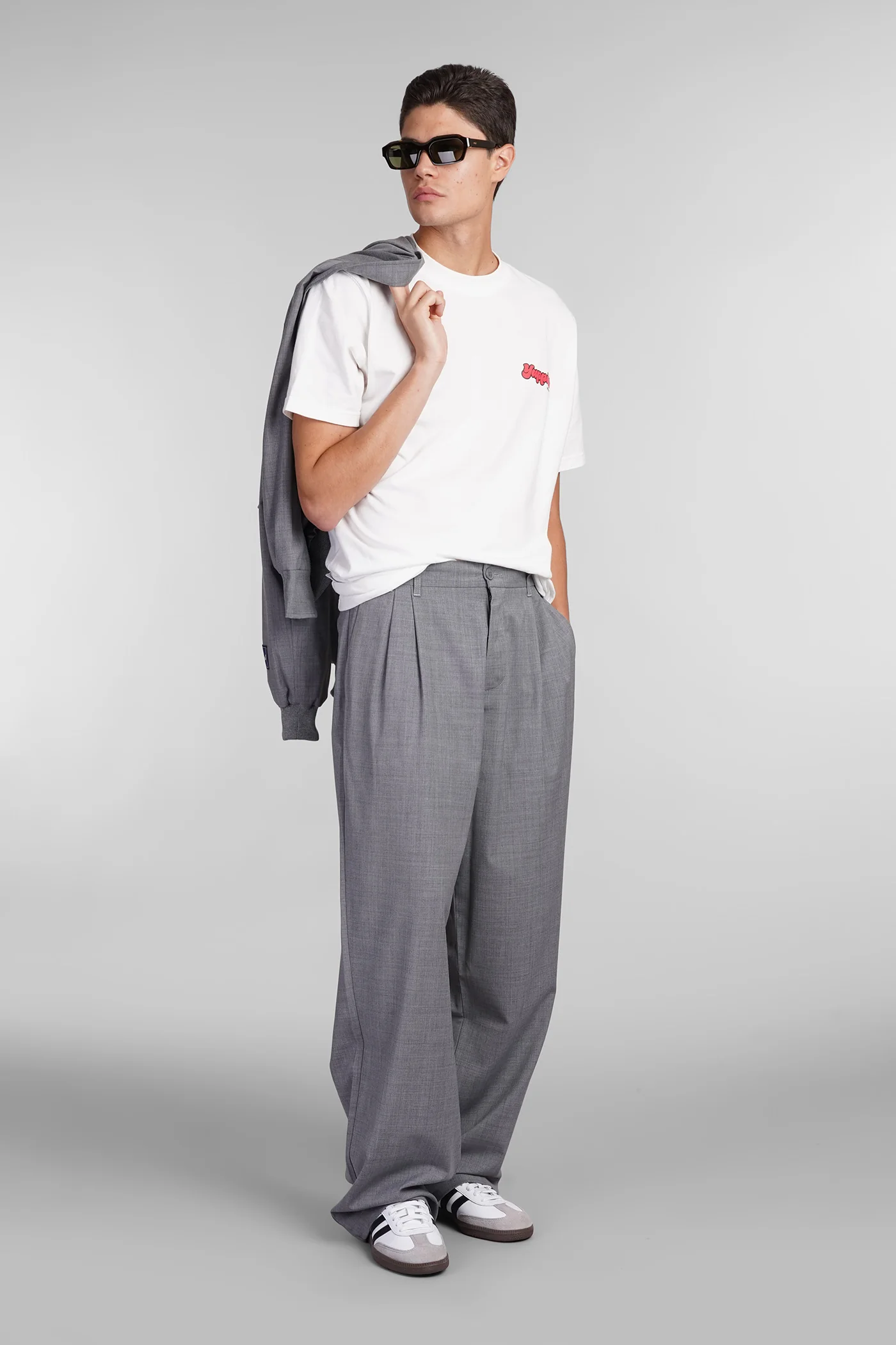 T-Shirt in white cotton - Image 2