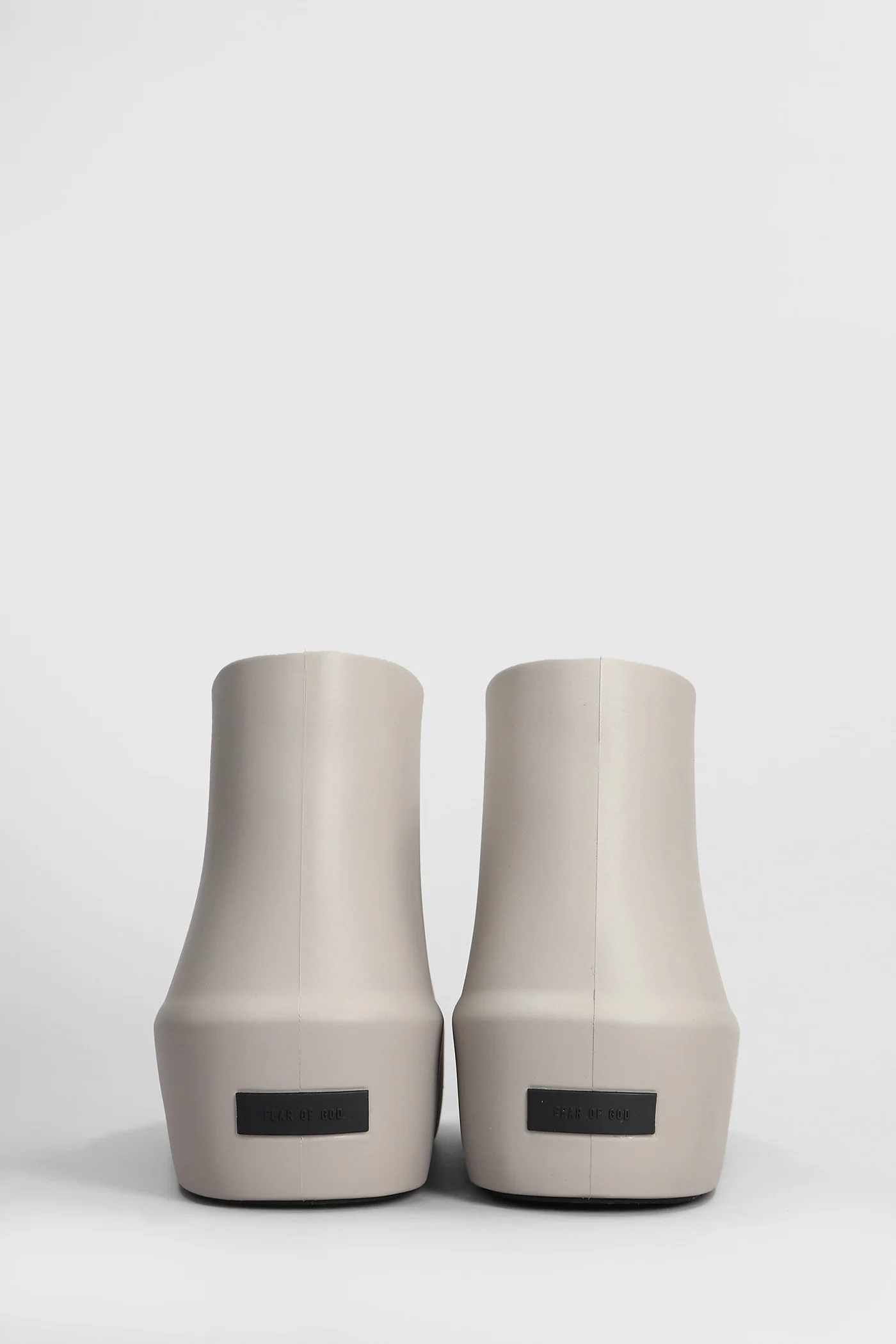 California boot Ankle boots in grey rubber/plasic - Image 4