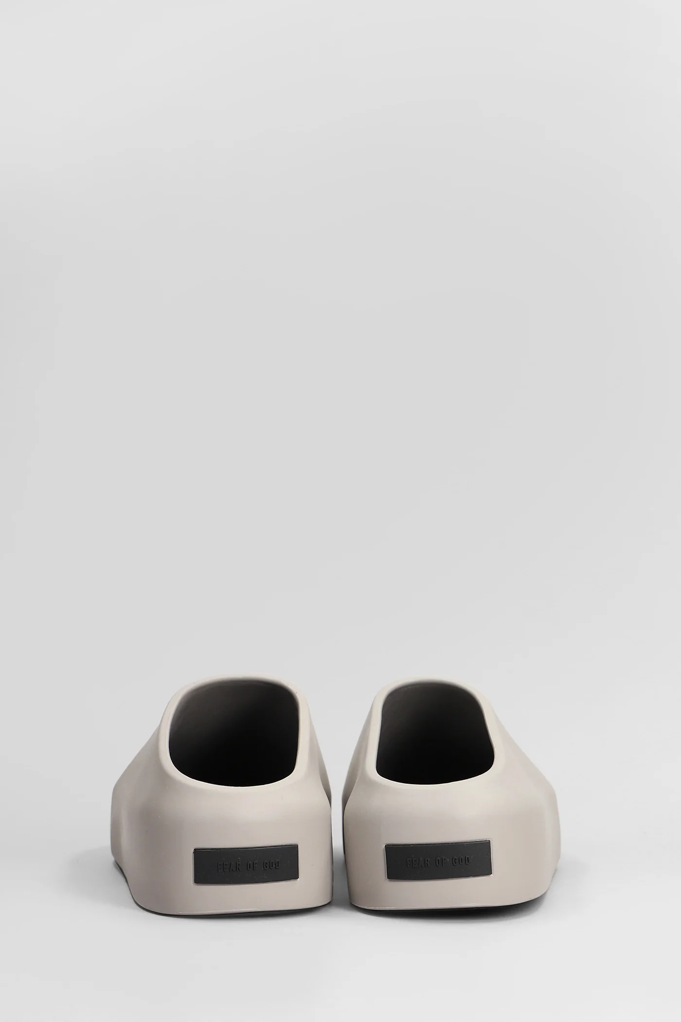 California Slipper-Mule in grey rubber/plasic - Image 4