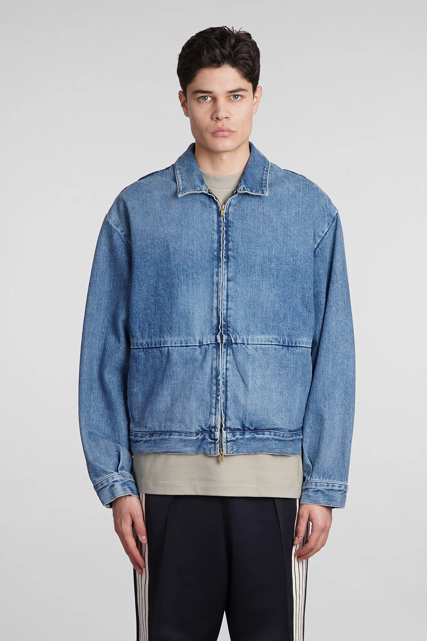 Denim Jackets in blue denim