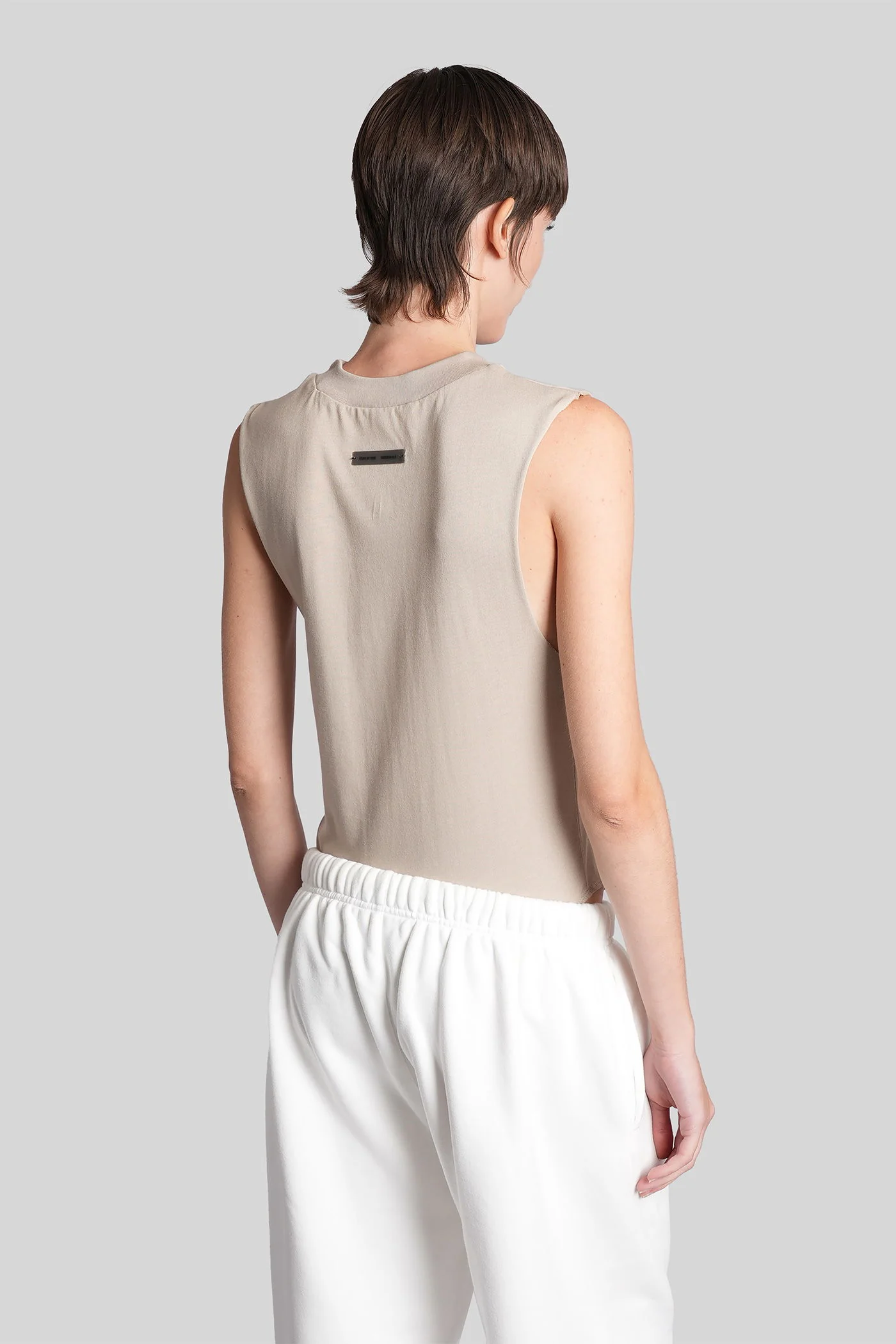 Body in beige cotton - Image 3