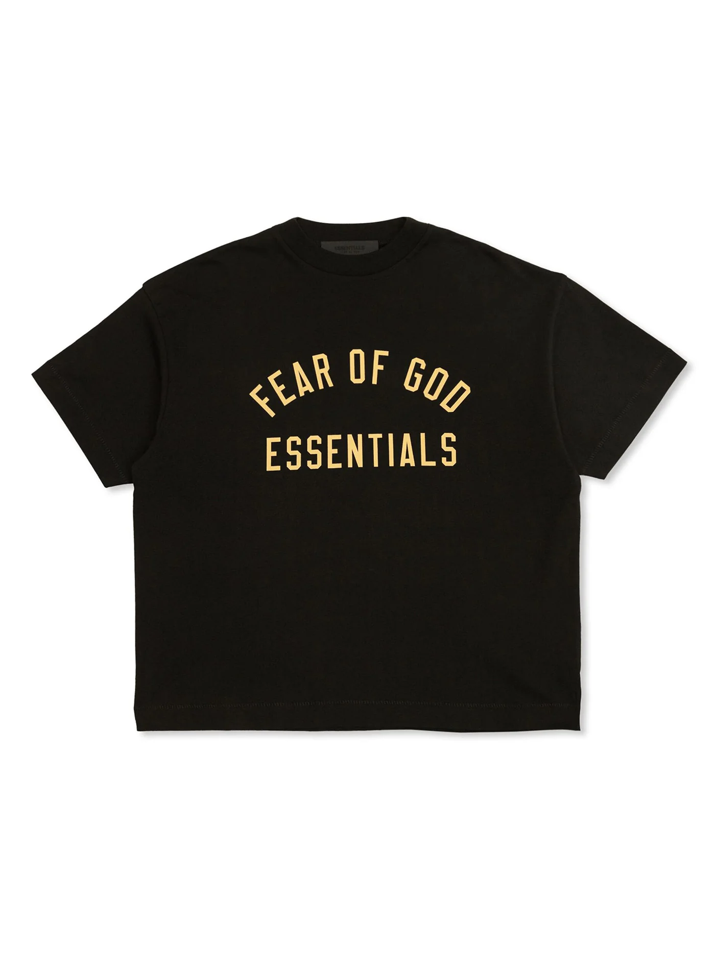 T-Shirt in black cotton