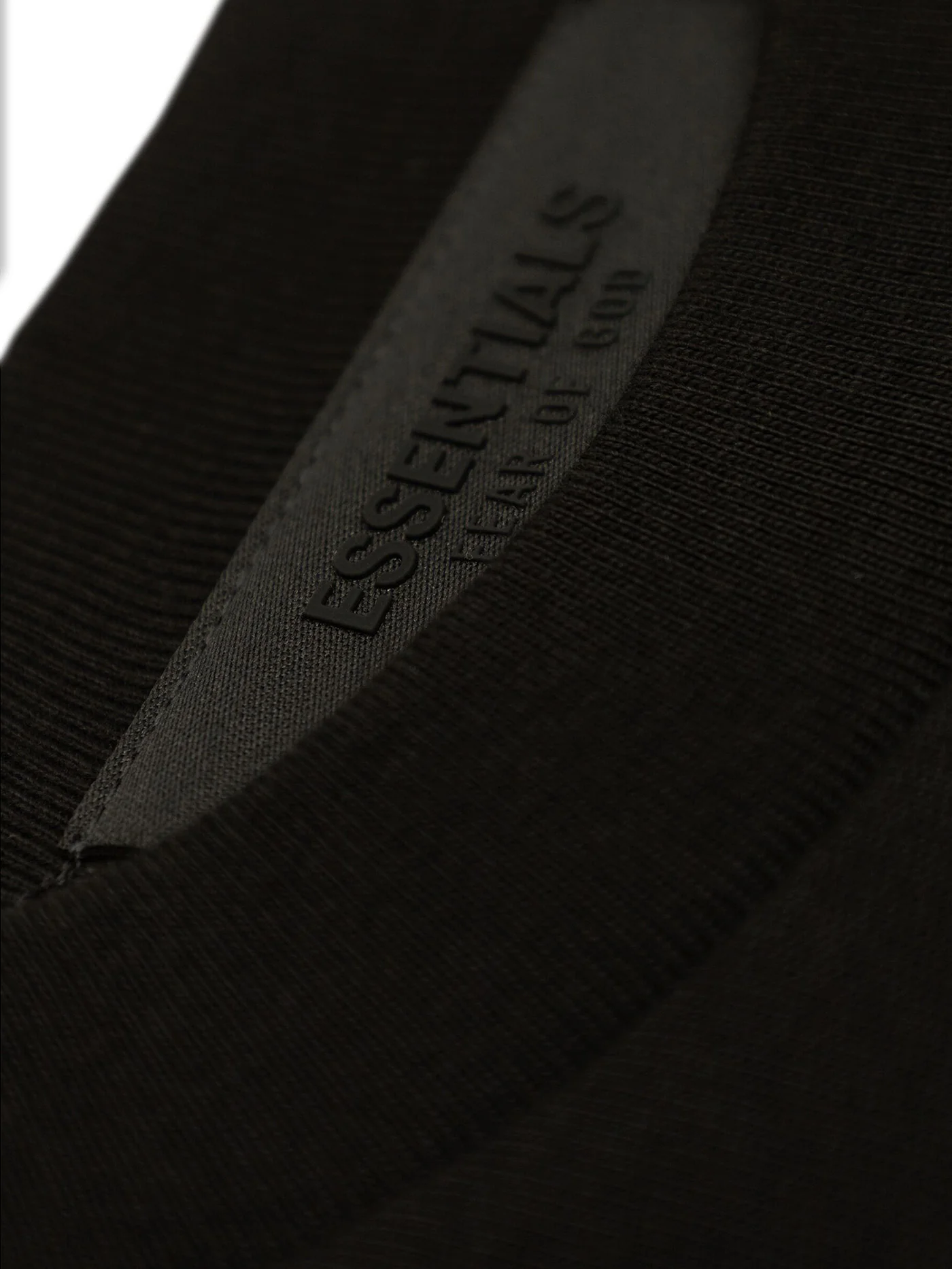 T-Shirt in black cotton - Image 3