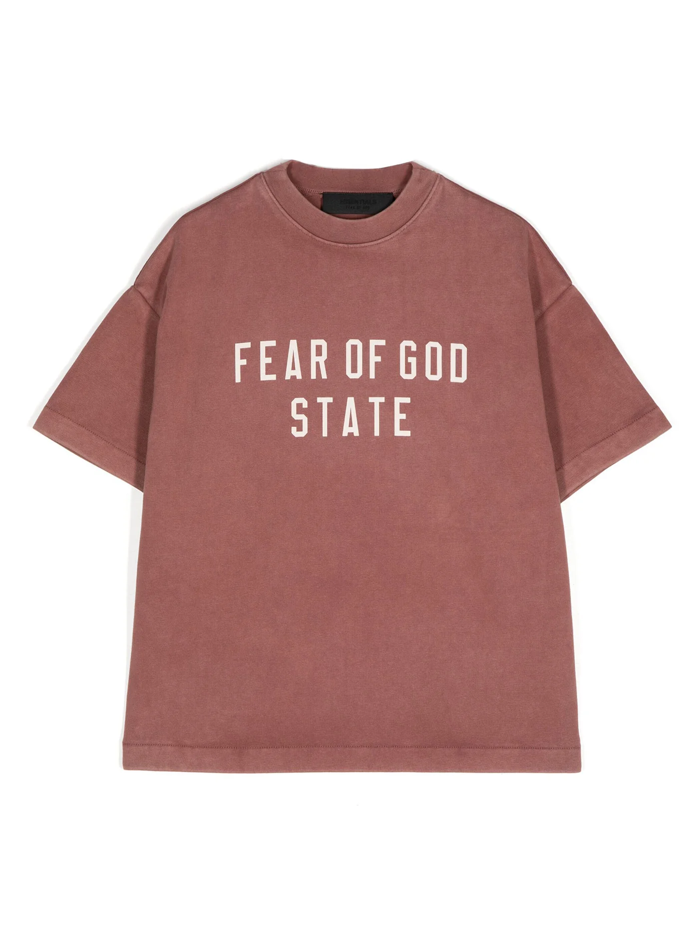 T-Shirt in rose-pink cotton