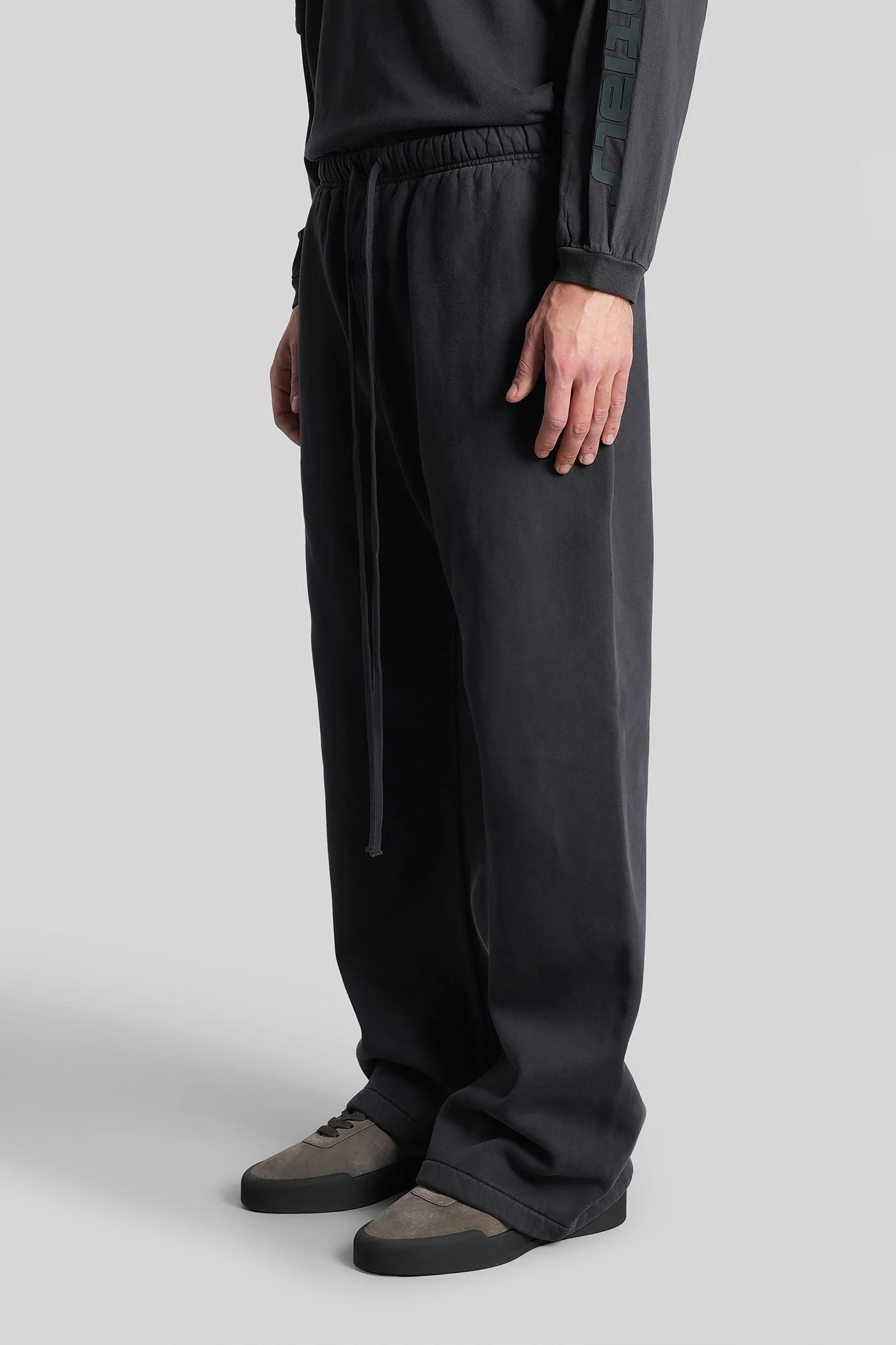 Pants in black cotton - Image 4