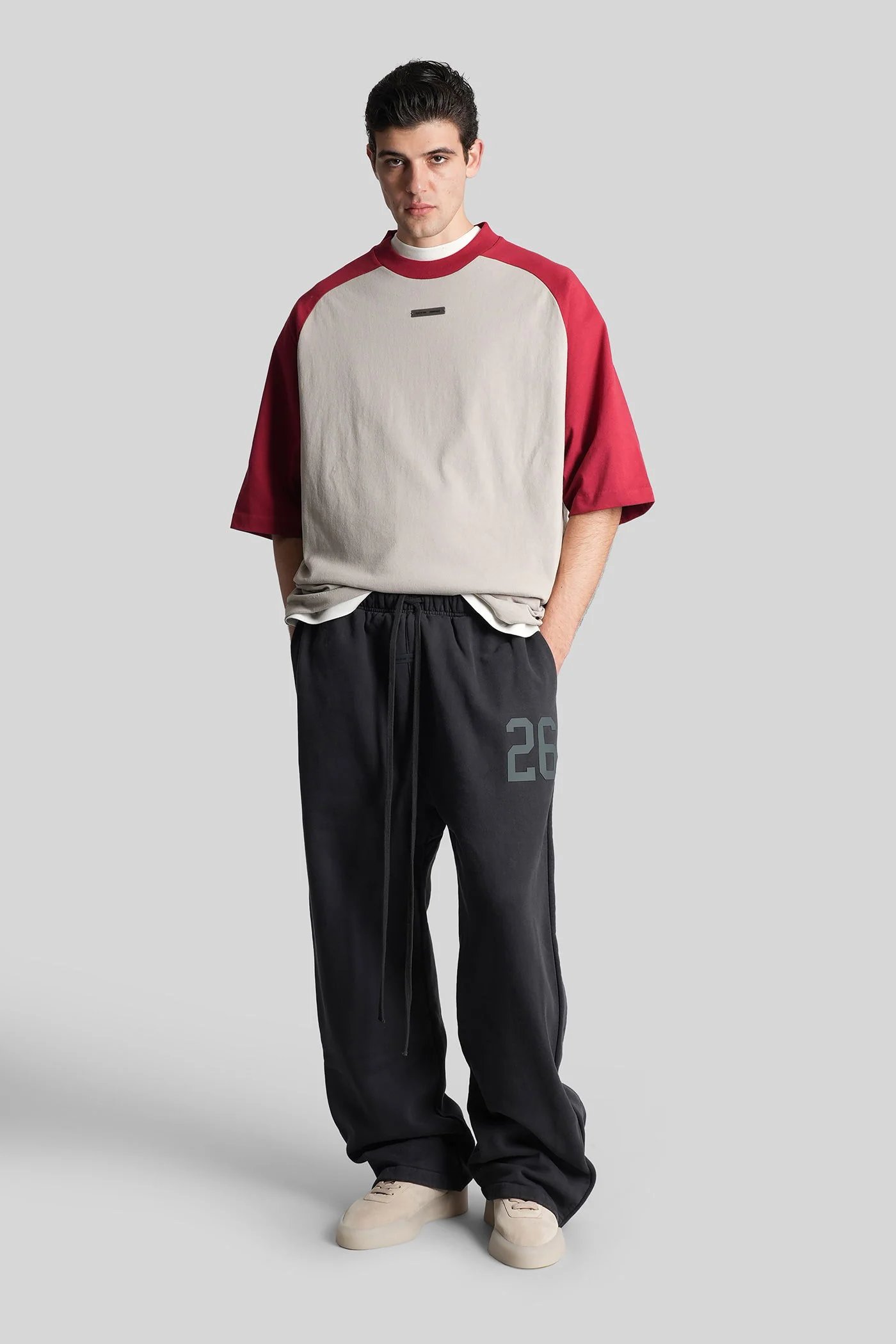 Pants in black cotton - Image 2