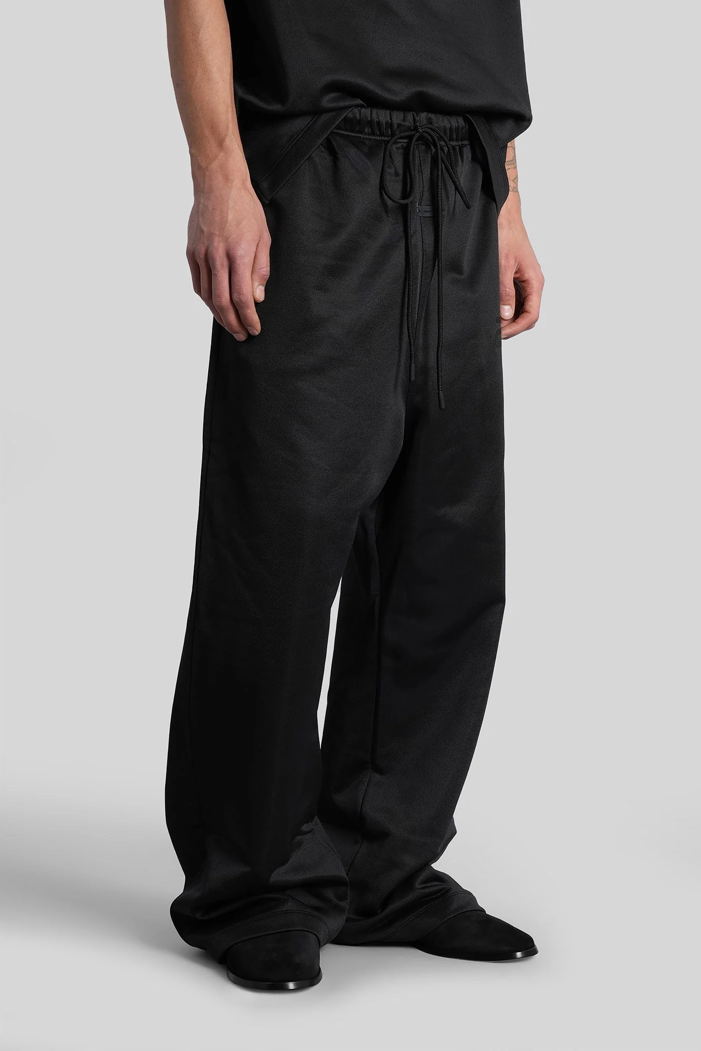 Pants in black cotton - Image 4