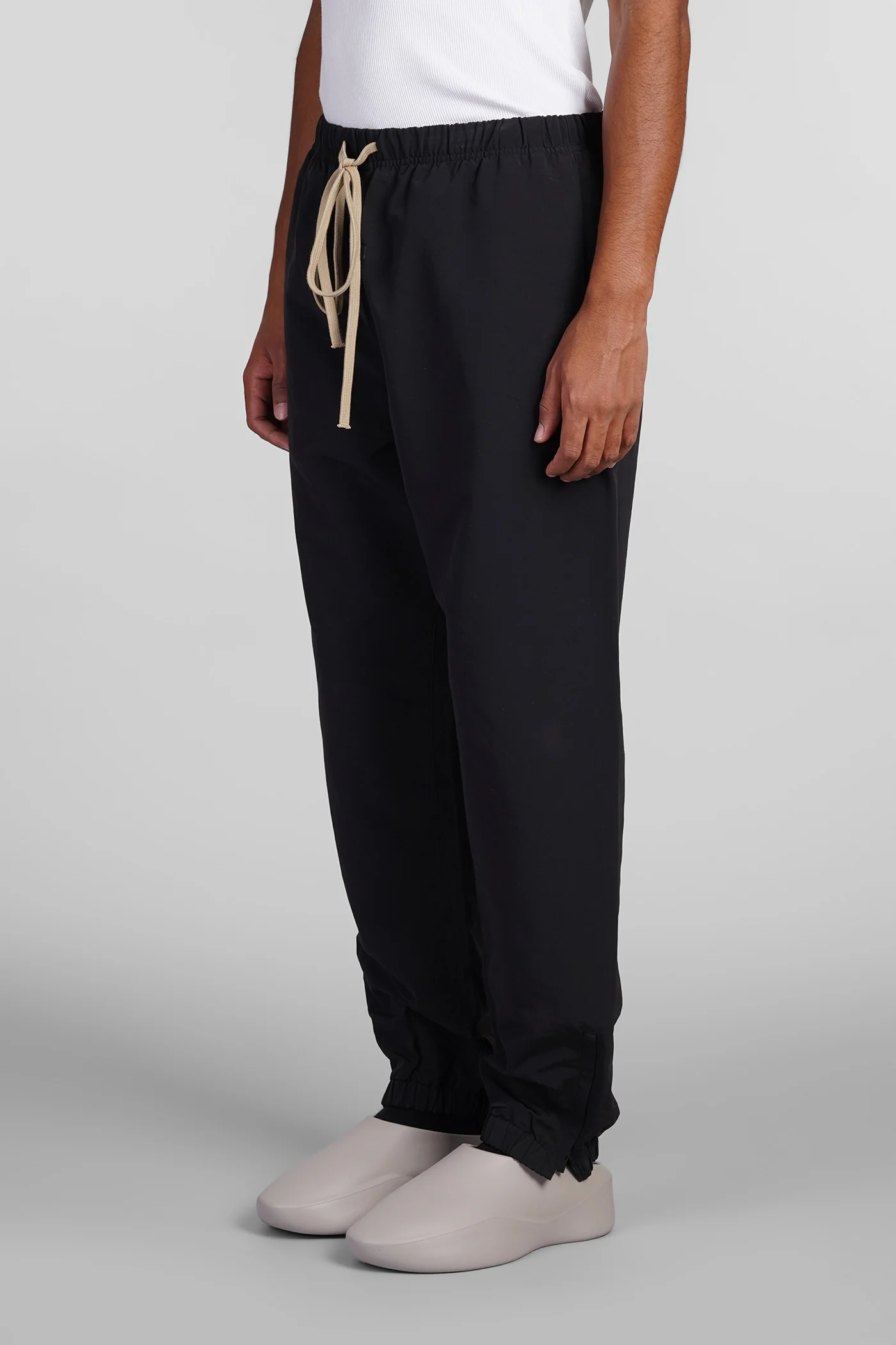 Pants in black nylon - Image 4