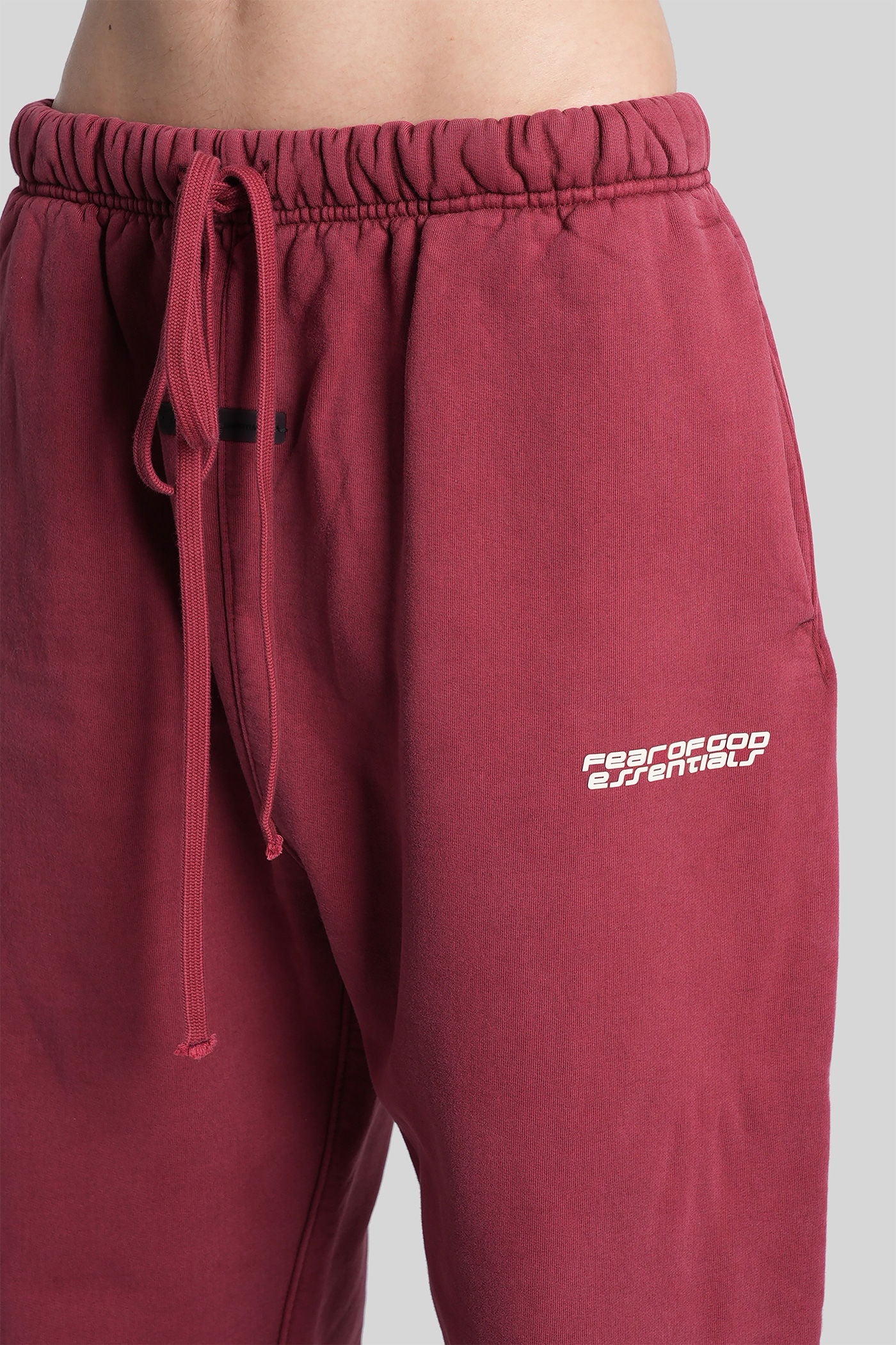 Pants in red cotton - Image 5