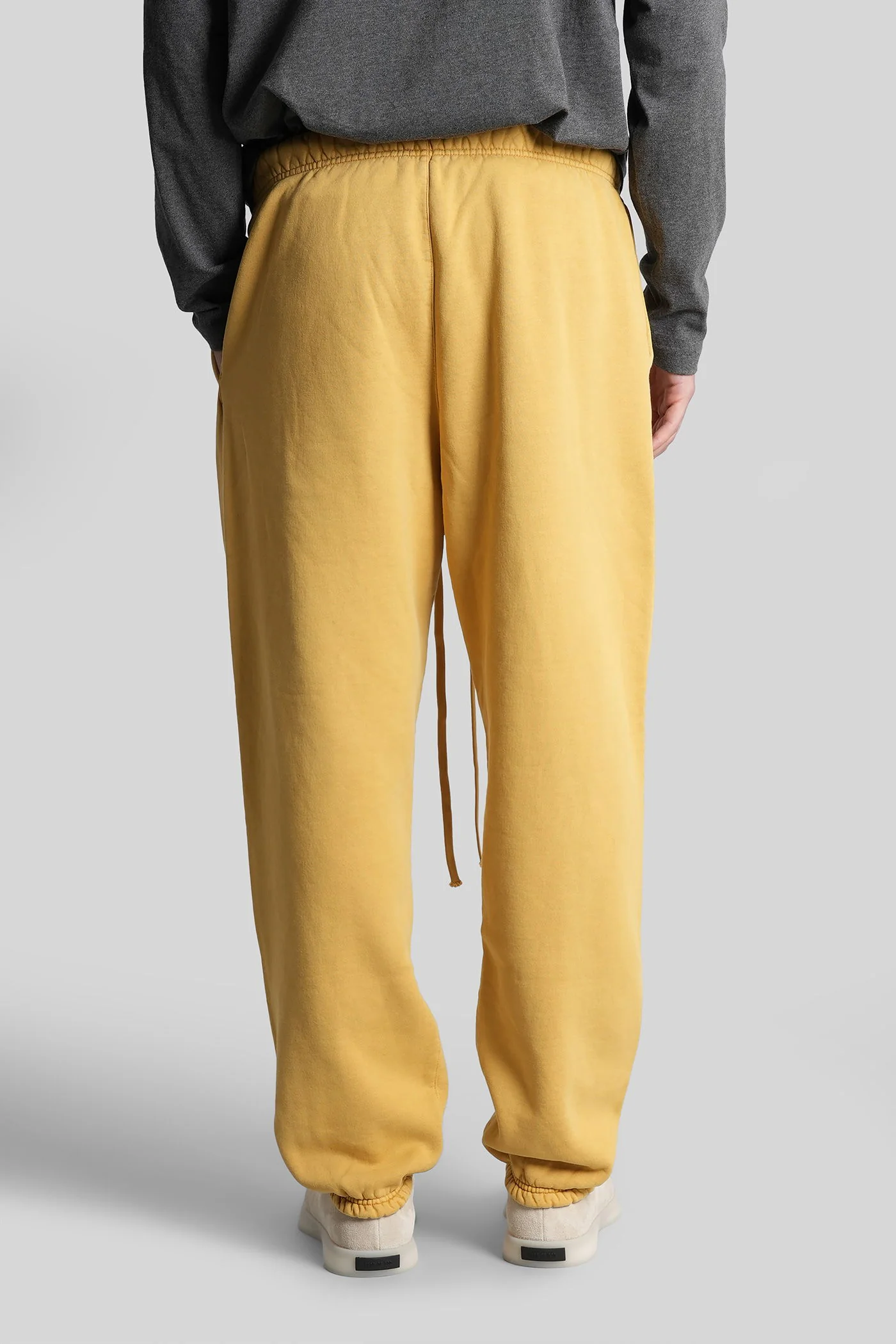 Pants in yellow cotton - Image 3