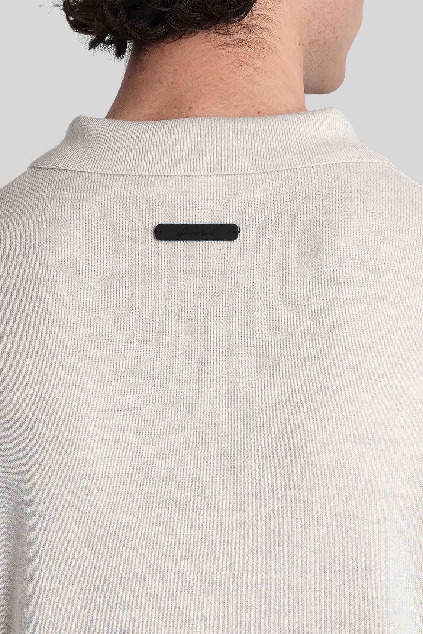 Polo in grey wool - Image 25