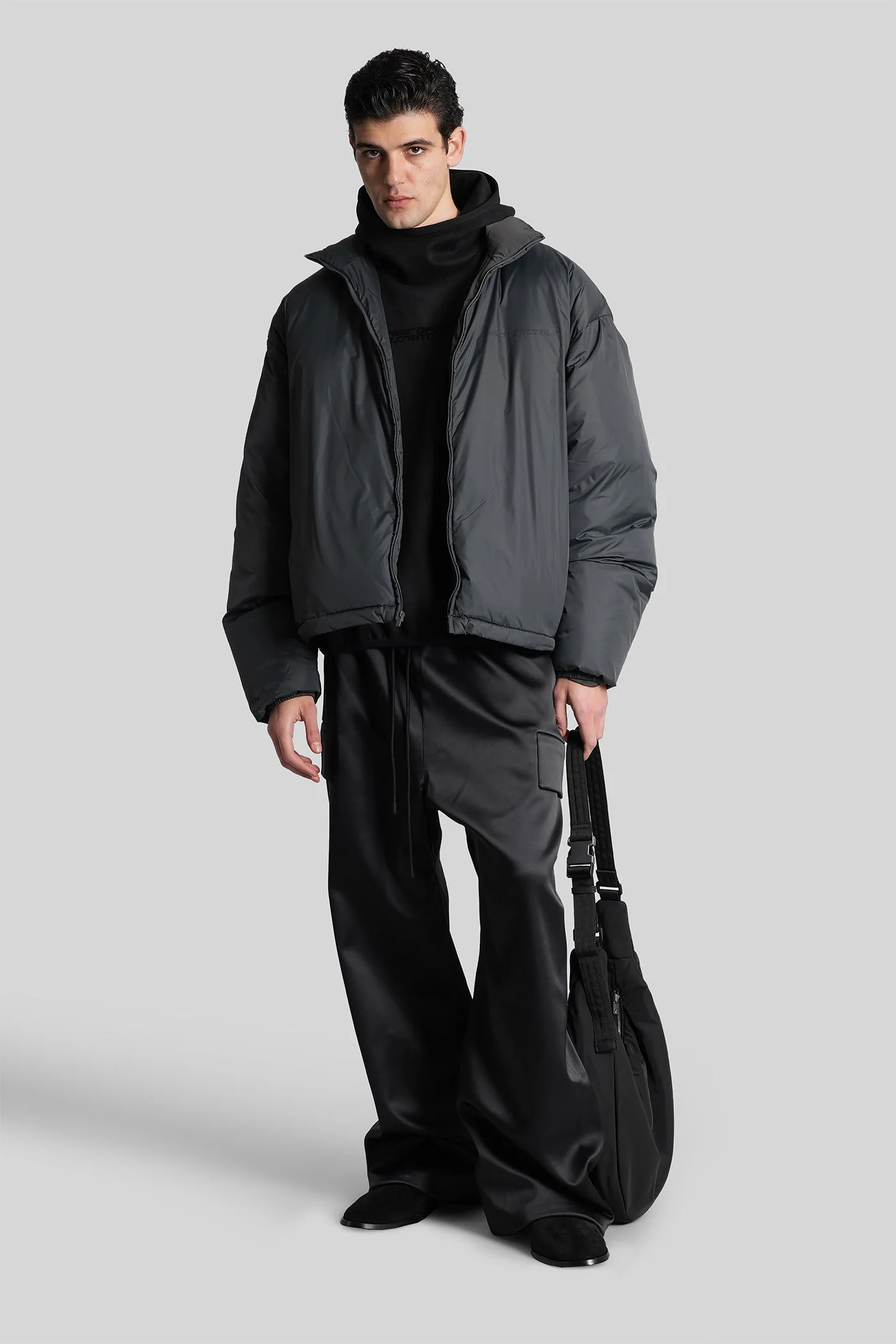 puffer in grey nylon - Image 2