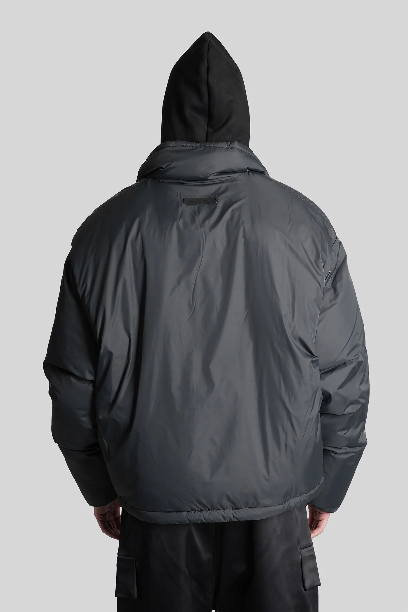 puffer in grey nylon - Image 8