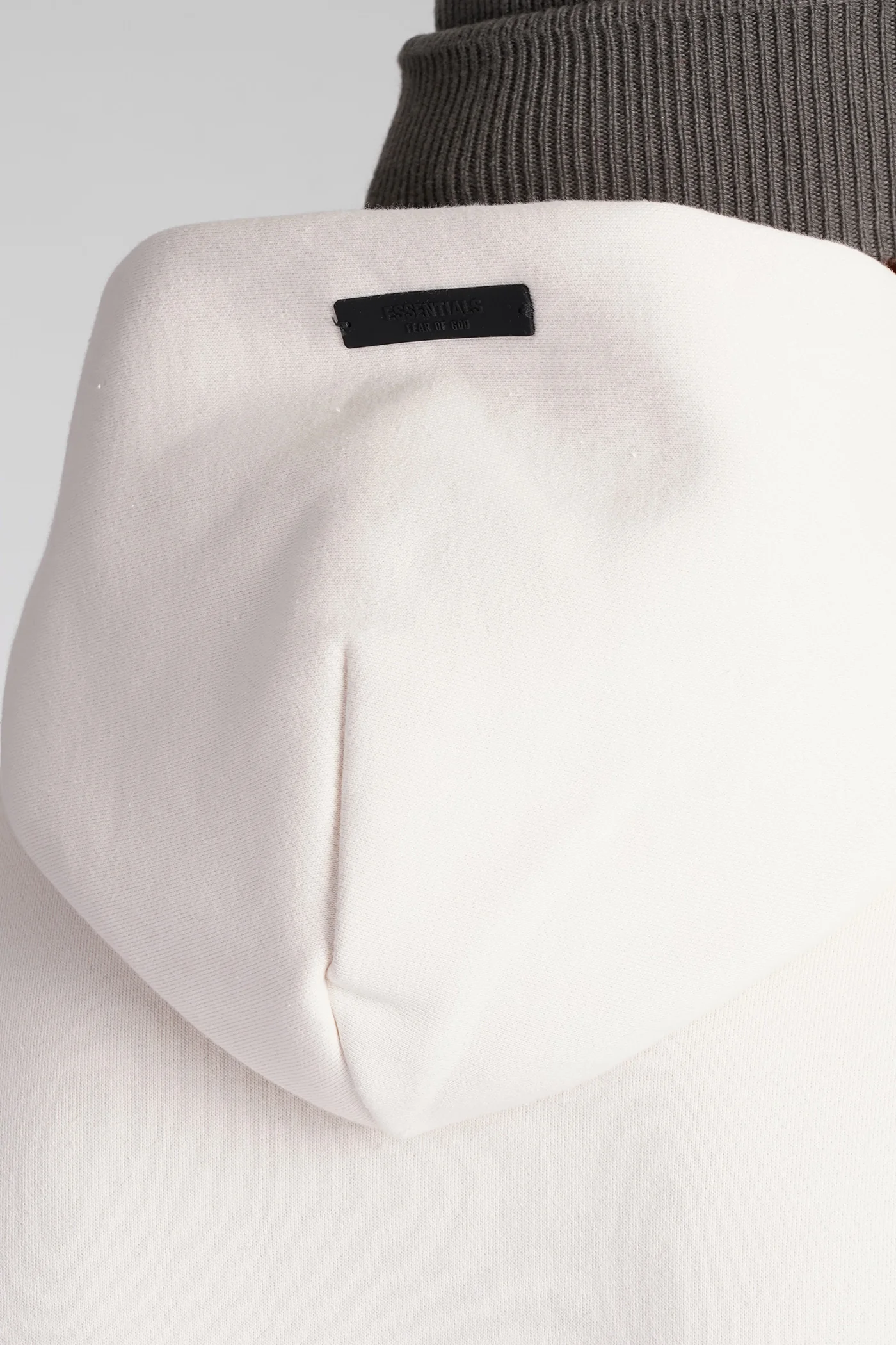 Sweatshirt in beige cotton - Image 5