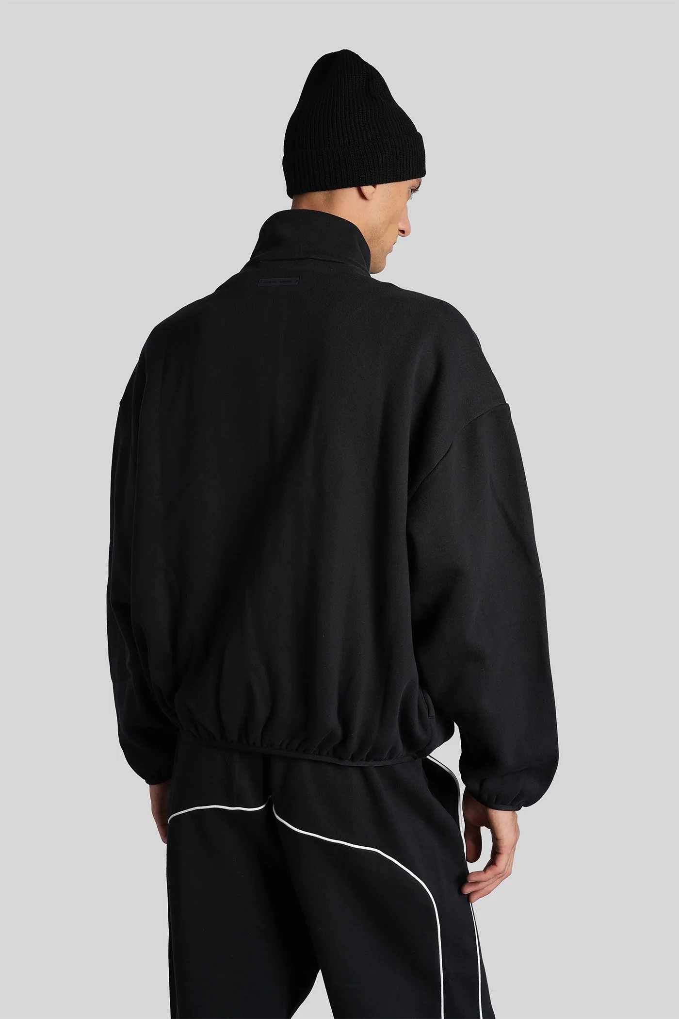 Sweatshirt in black cotton - Image 3