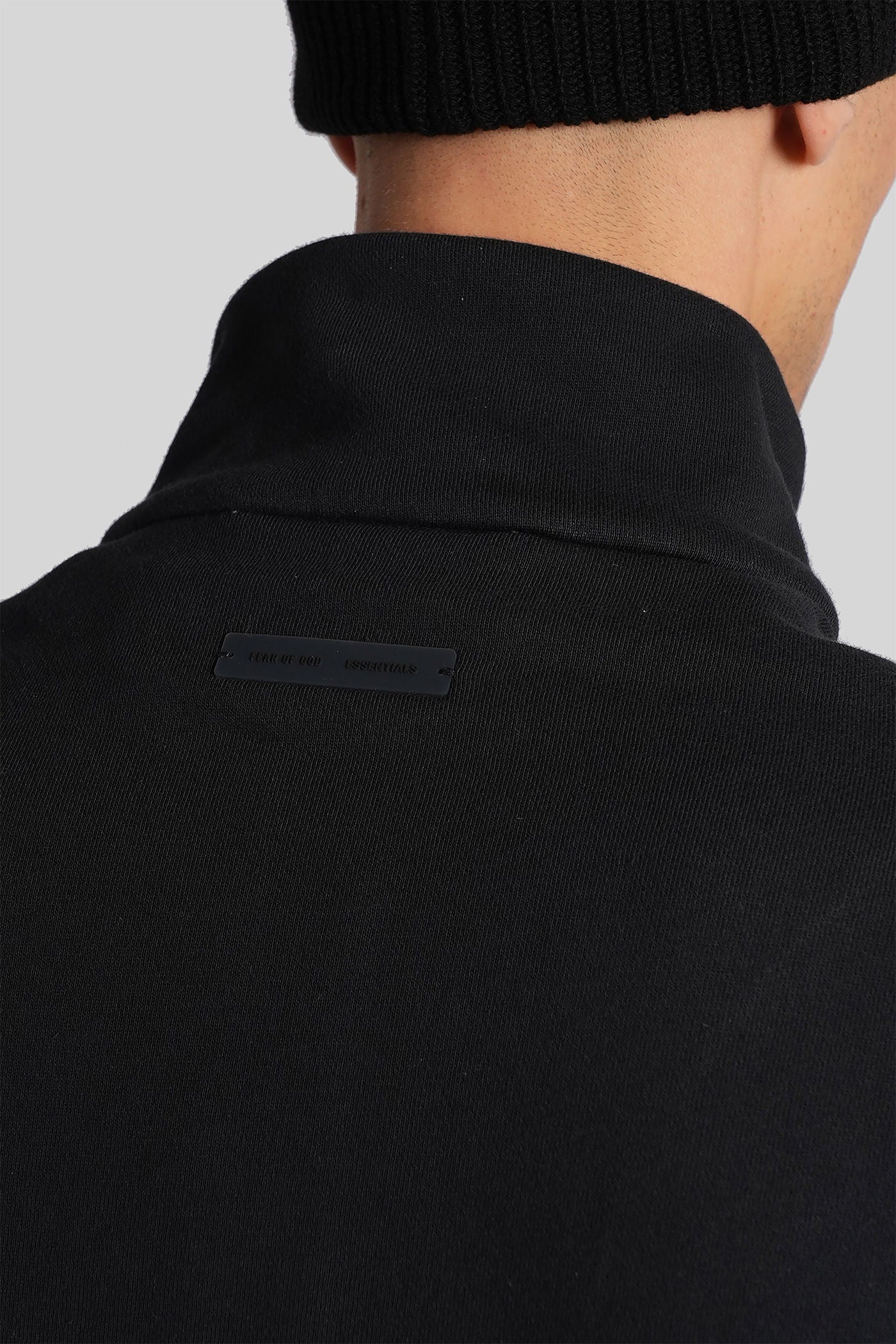 Sweatshirt in black cotton - Image 5