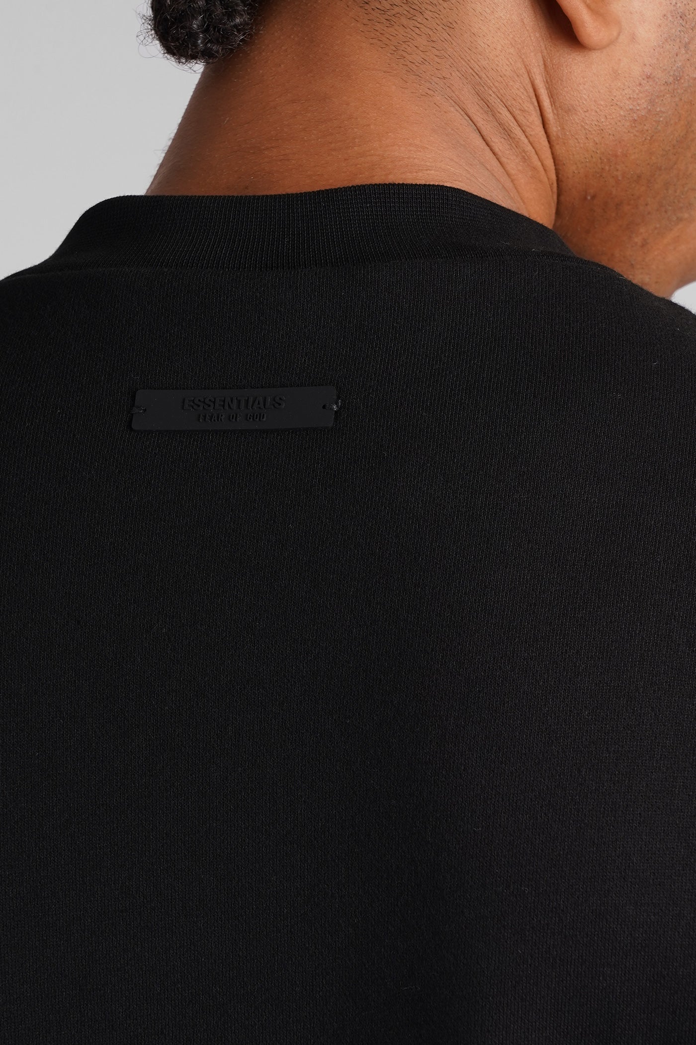 Sweatshirt in black cotton - Image 5