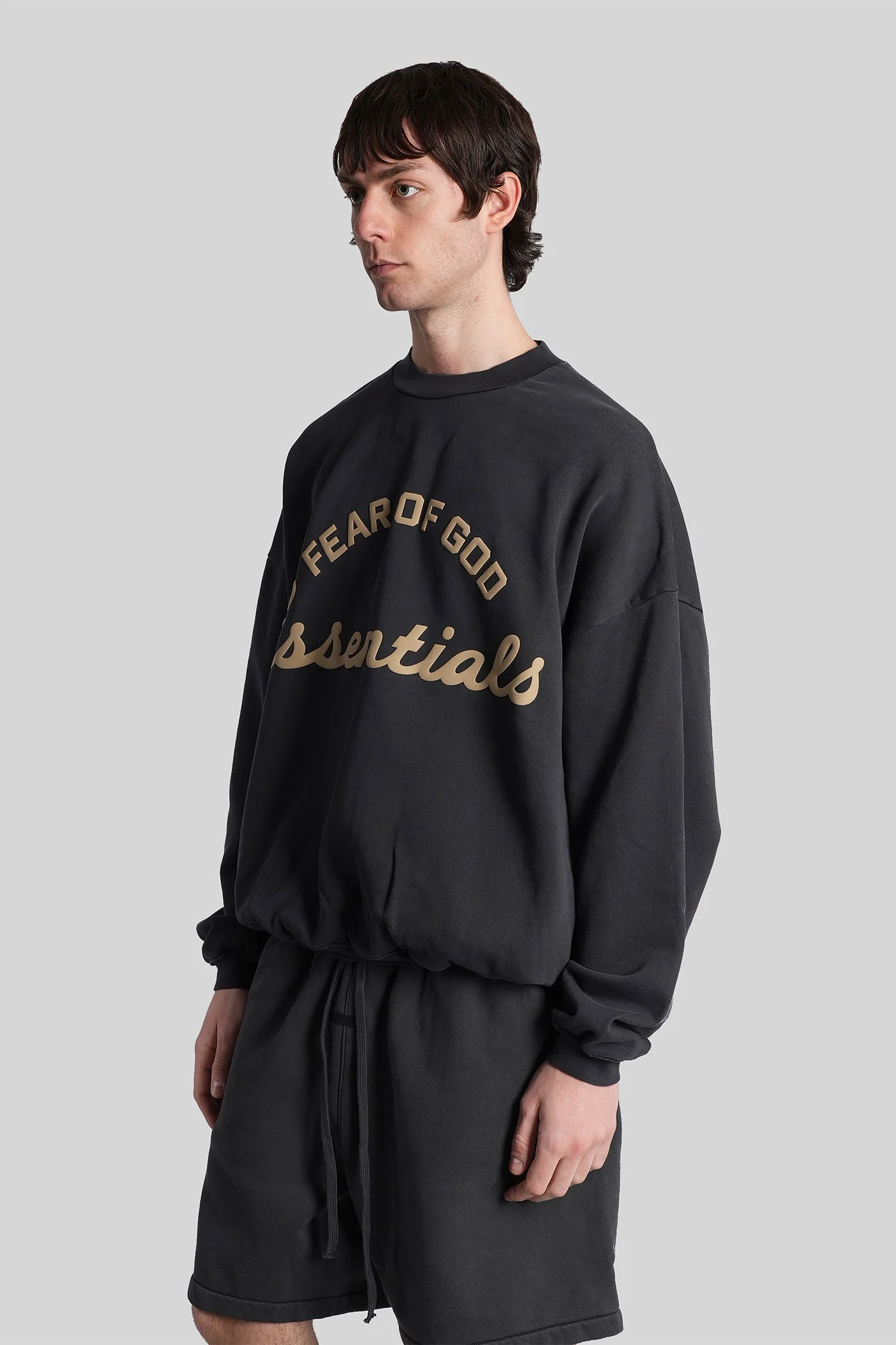 Sweatshirt in black cotton - Image 4