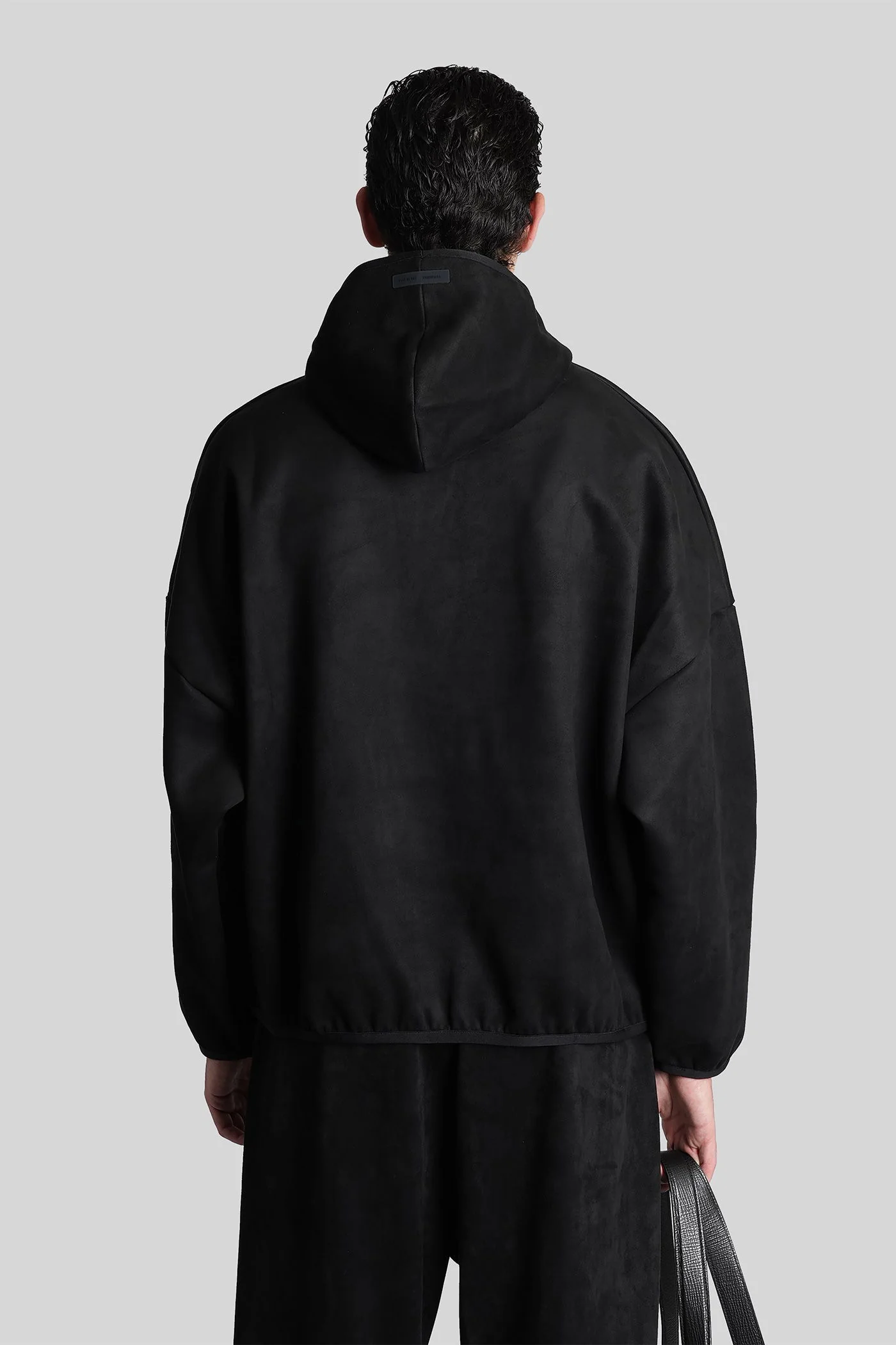Sweatshirt in black polyester - Image 3