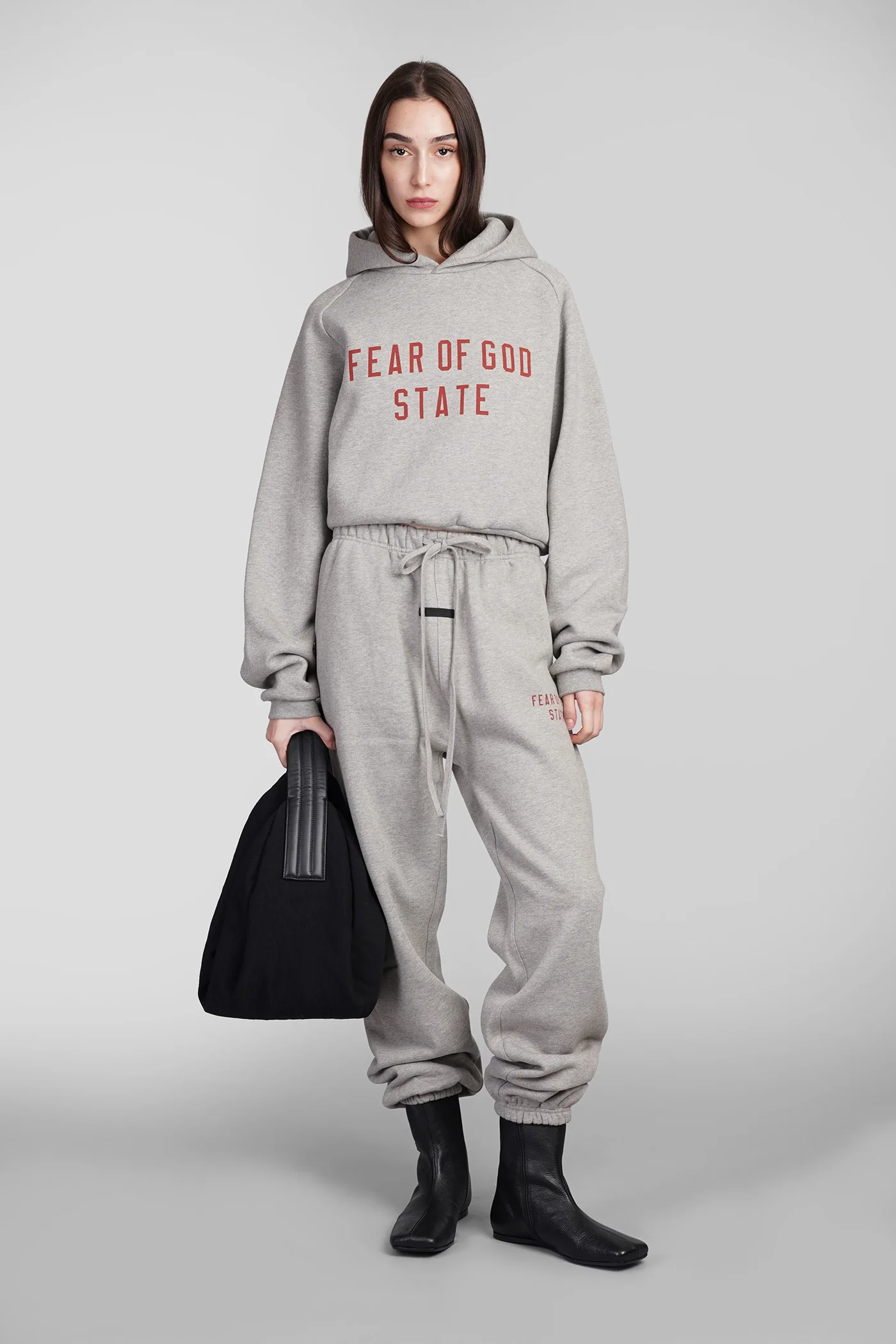 Sweatshirt in grey cotton - Image 2
