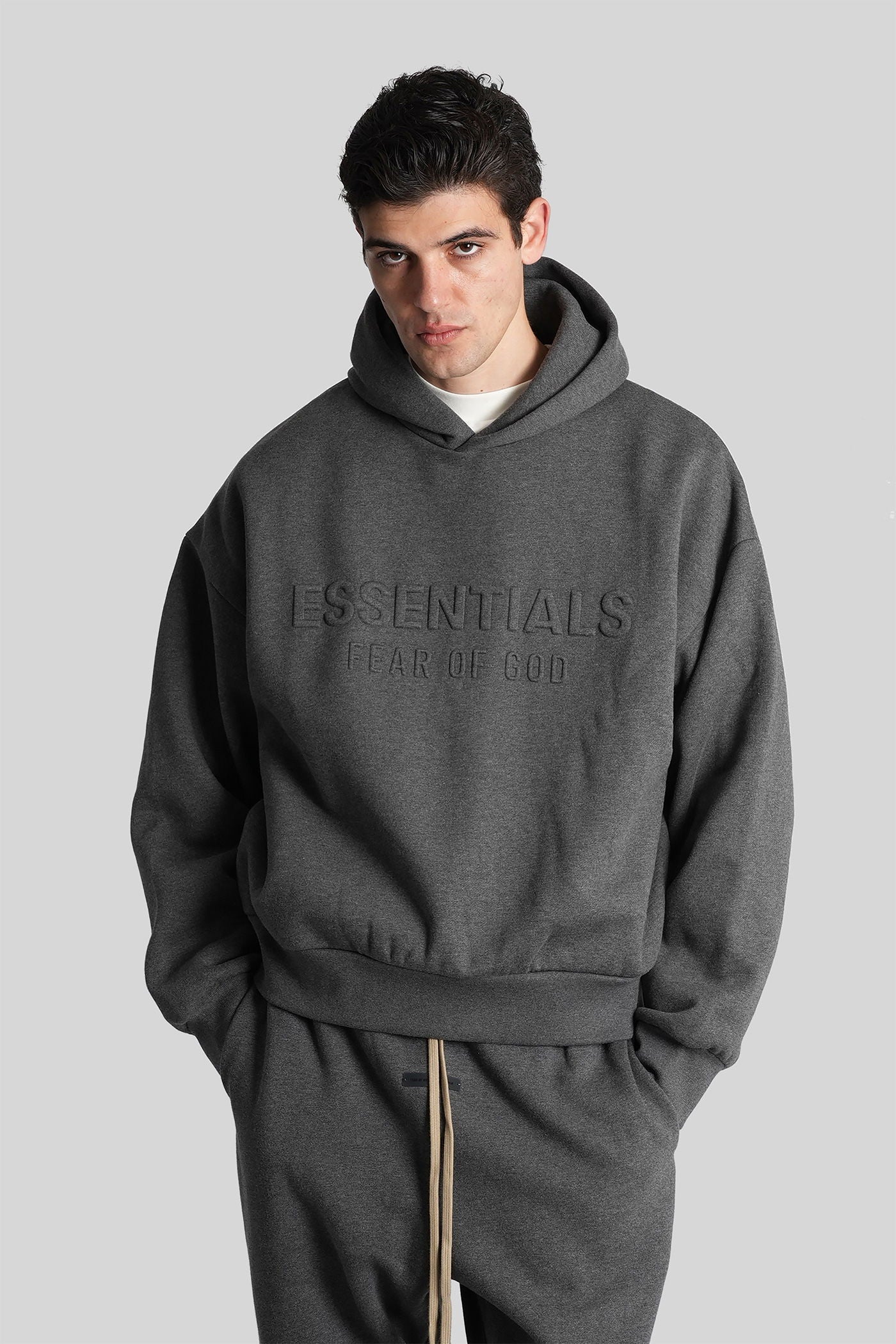 Sweatshirt in grey cotton