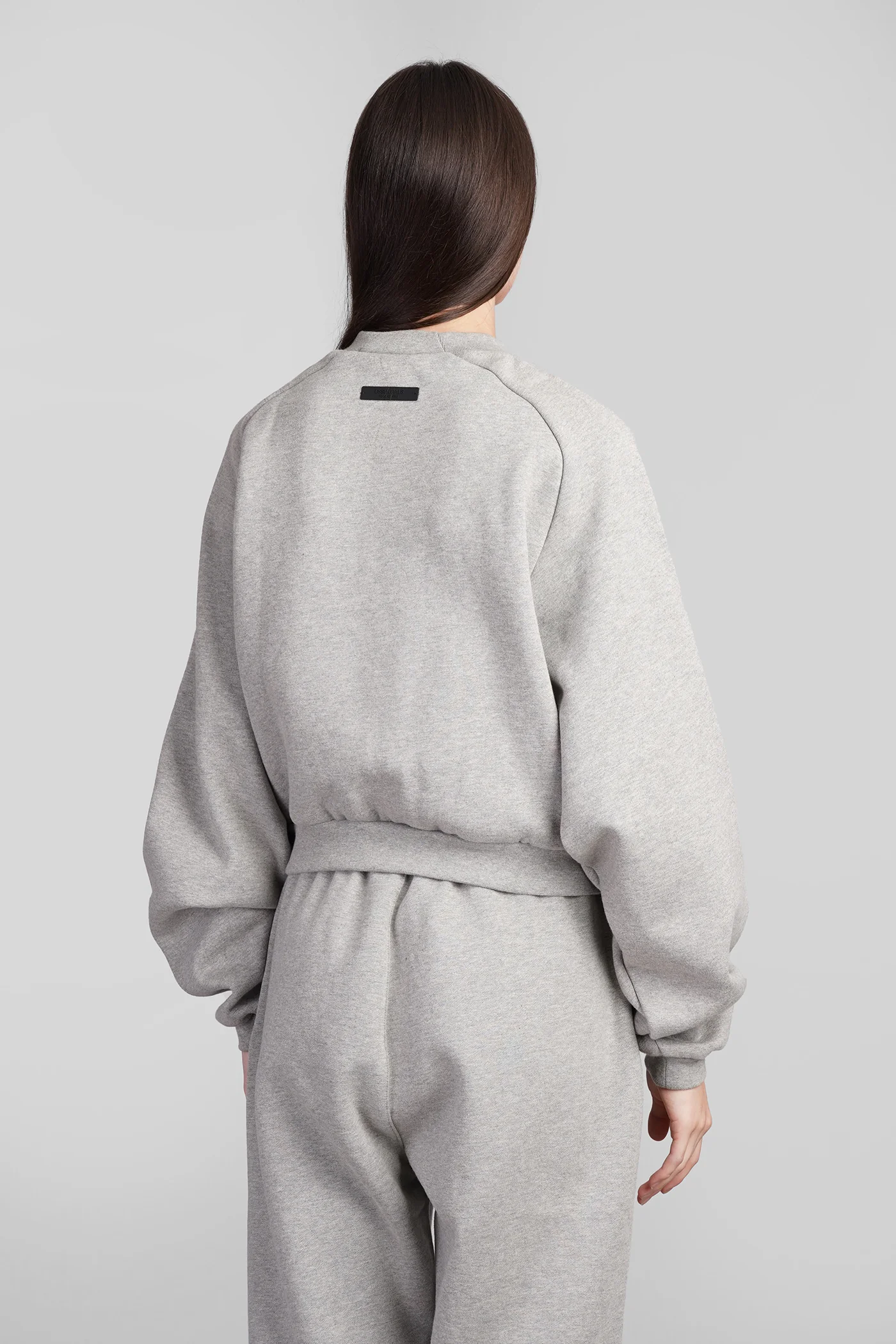 Sweatshirt in grey cotton - Image 3