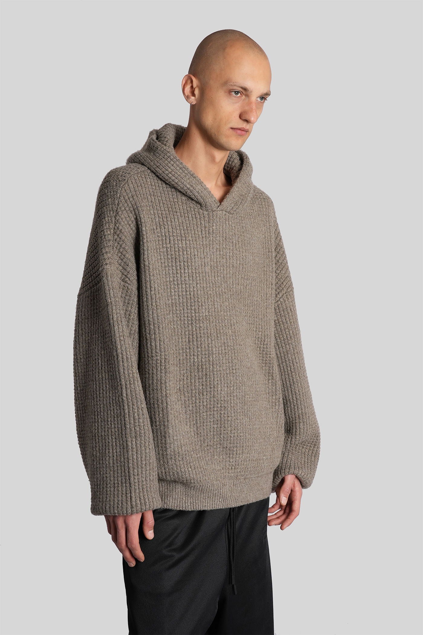 Sweatshirt in grey polyester - Image 4