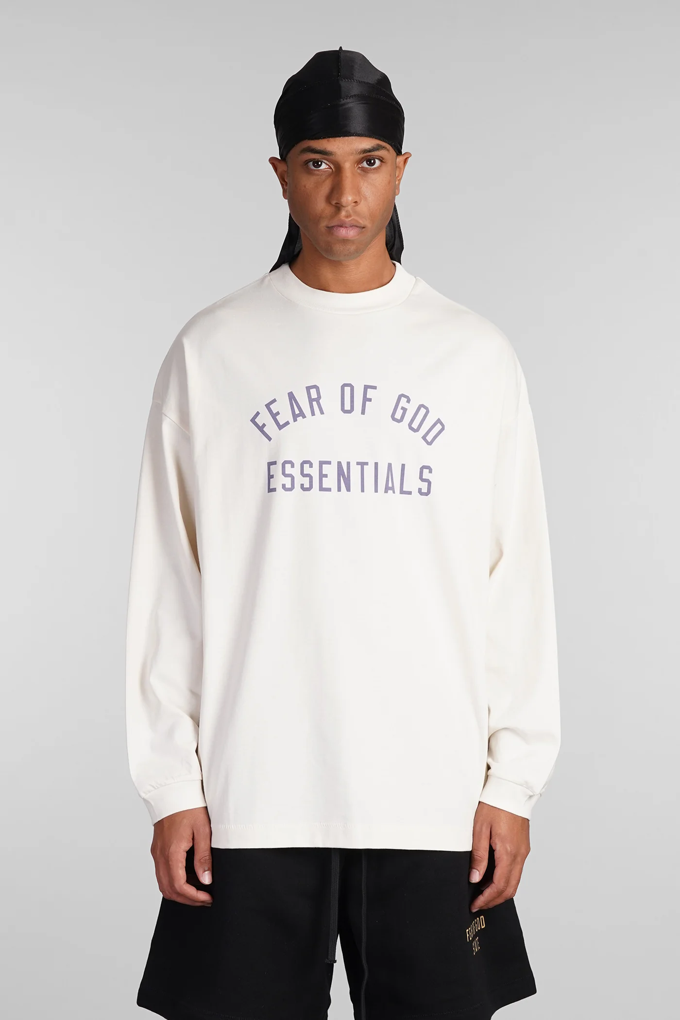 T-Shirt in beige cotton