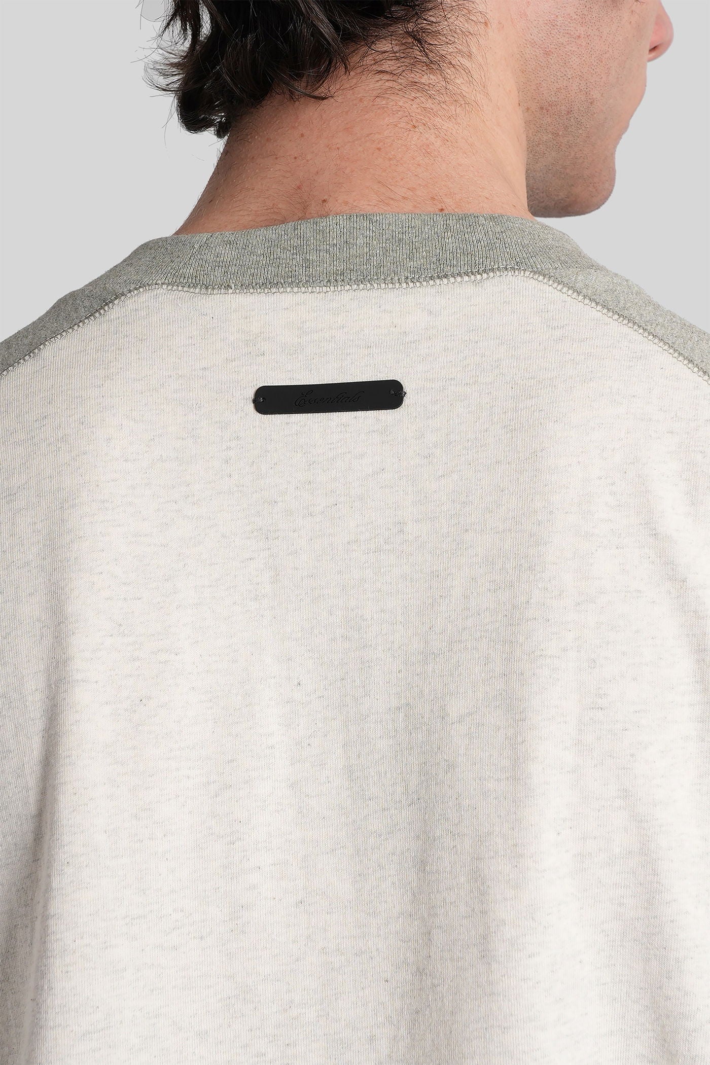 T-Shirt in grey cotton - Image 5