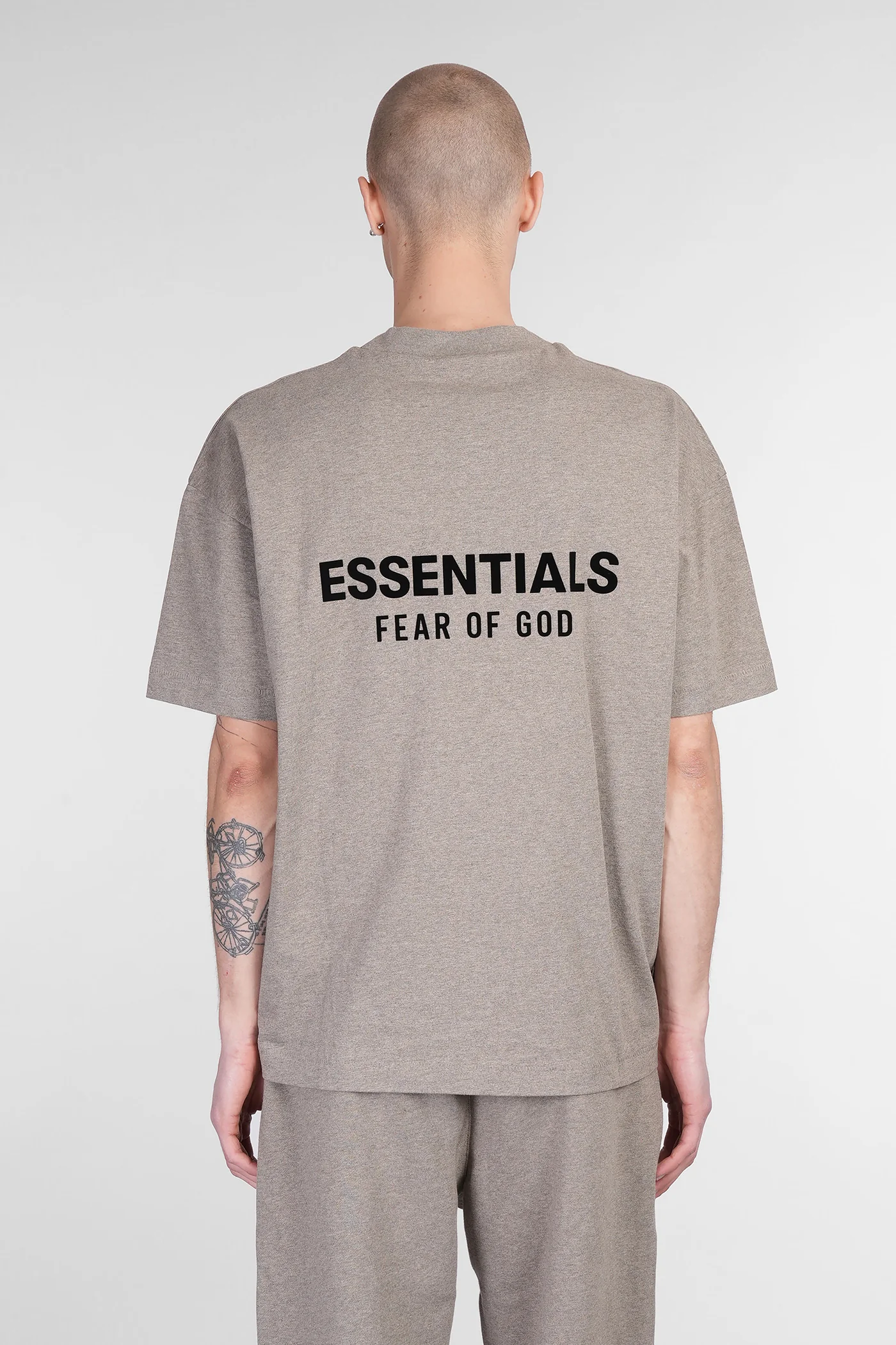 T-Shirt in grey cotton - Image 3