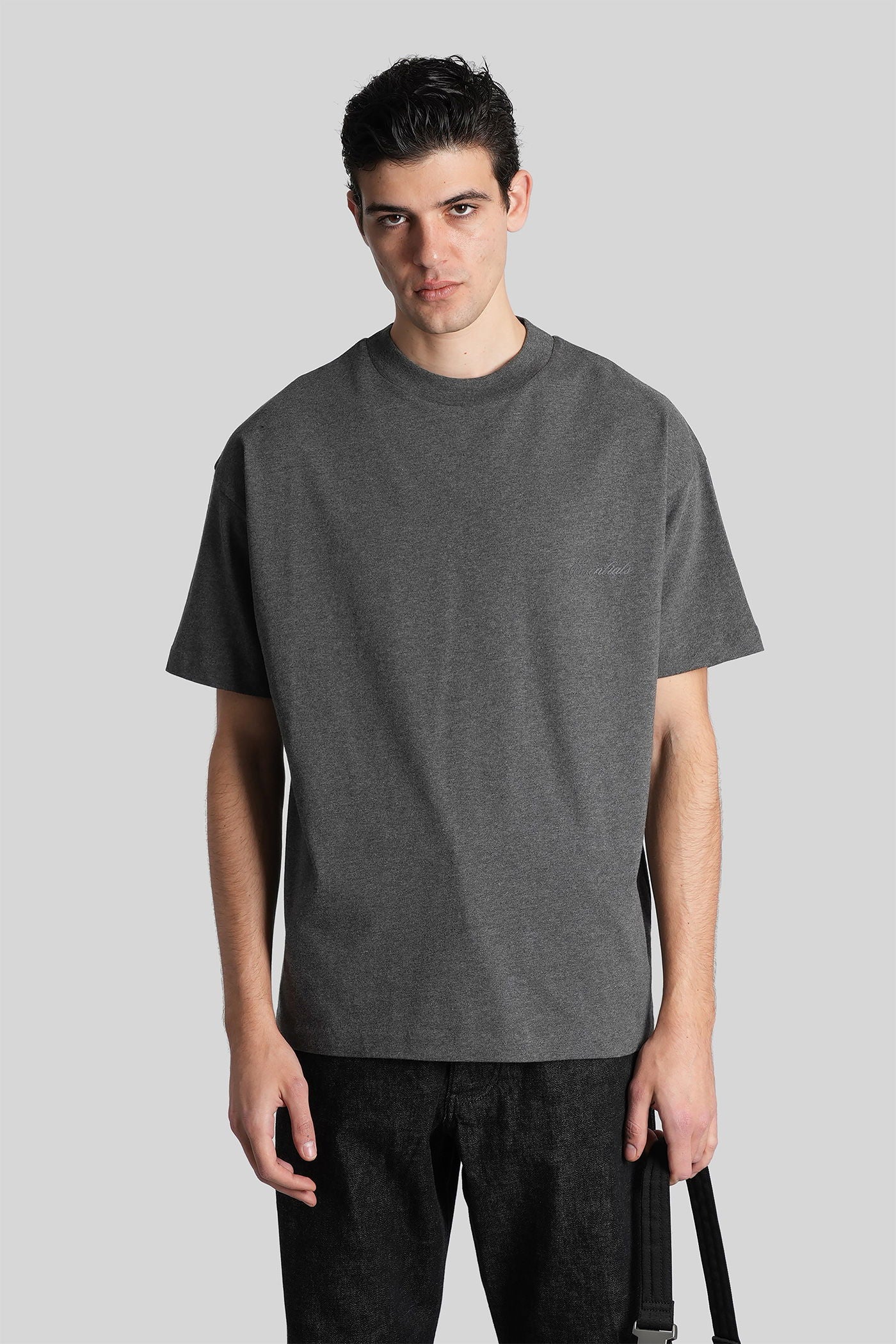 T-Shirt in grey cotton