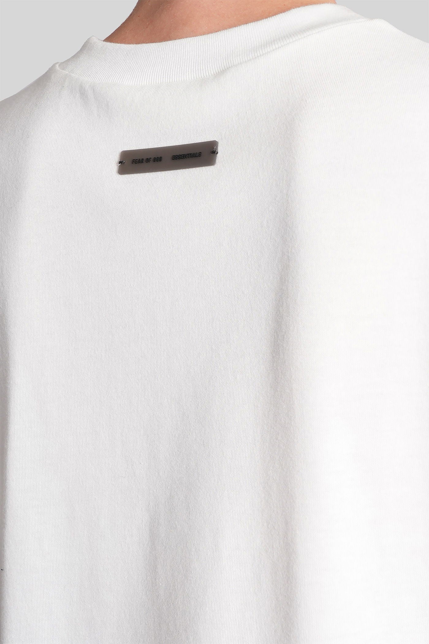 T-Shirt in white cotton - Image 5