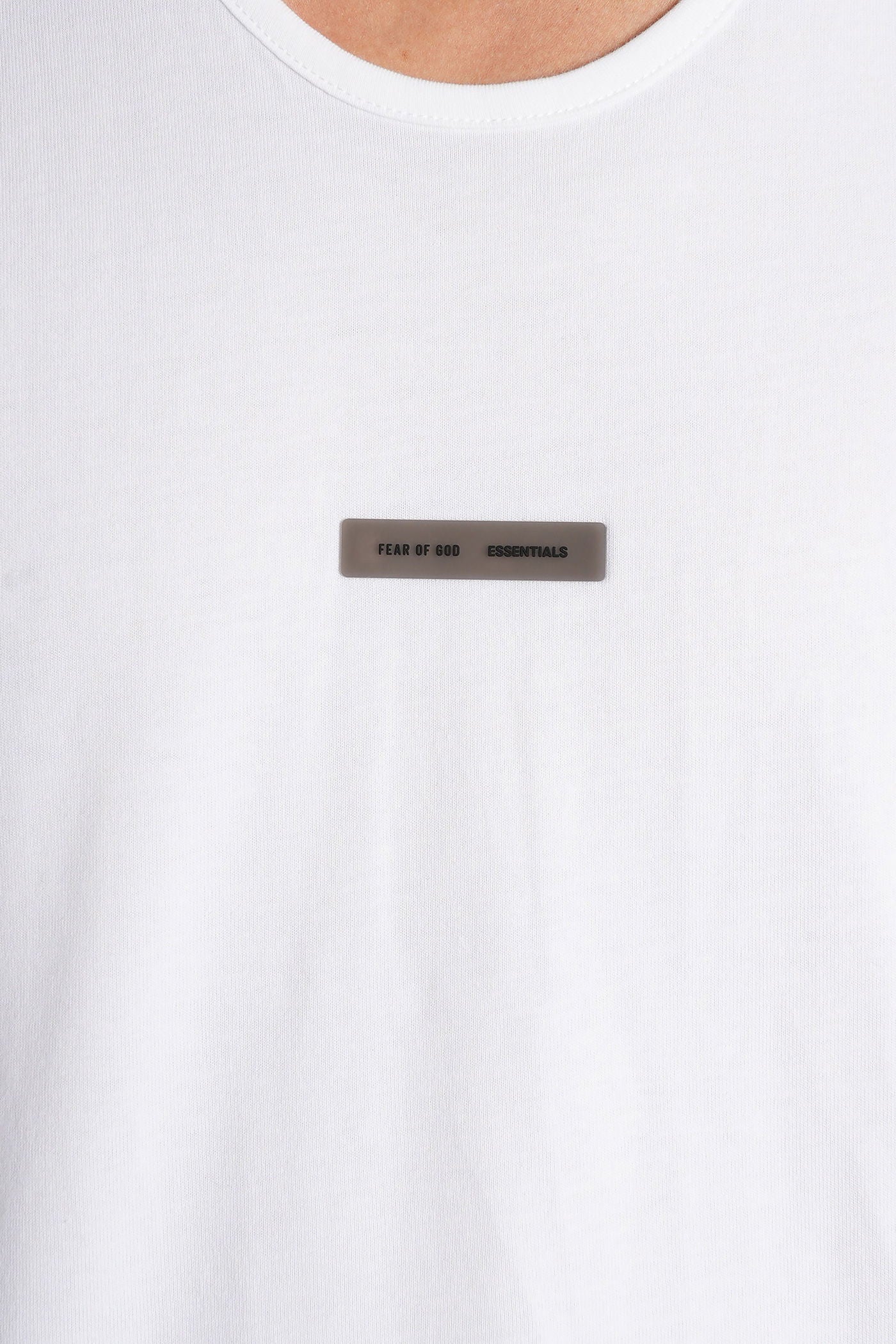 tank Top in white cotton - Image 5