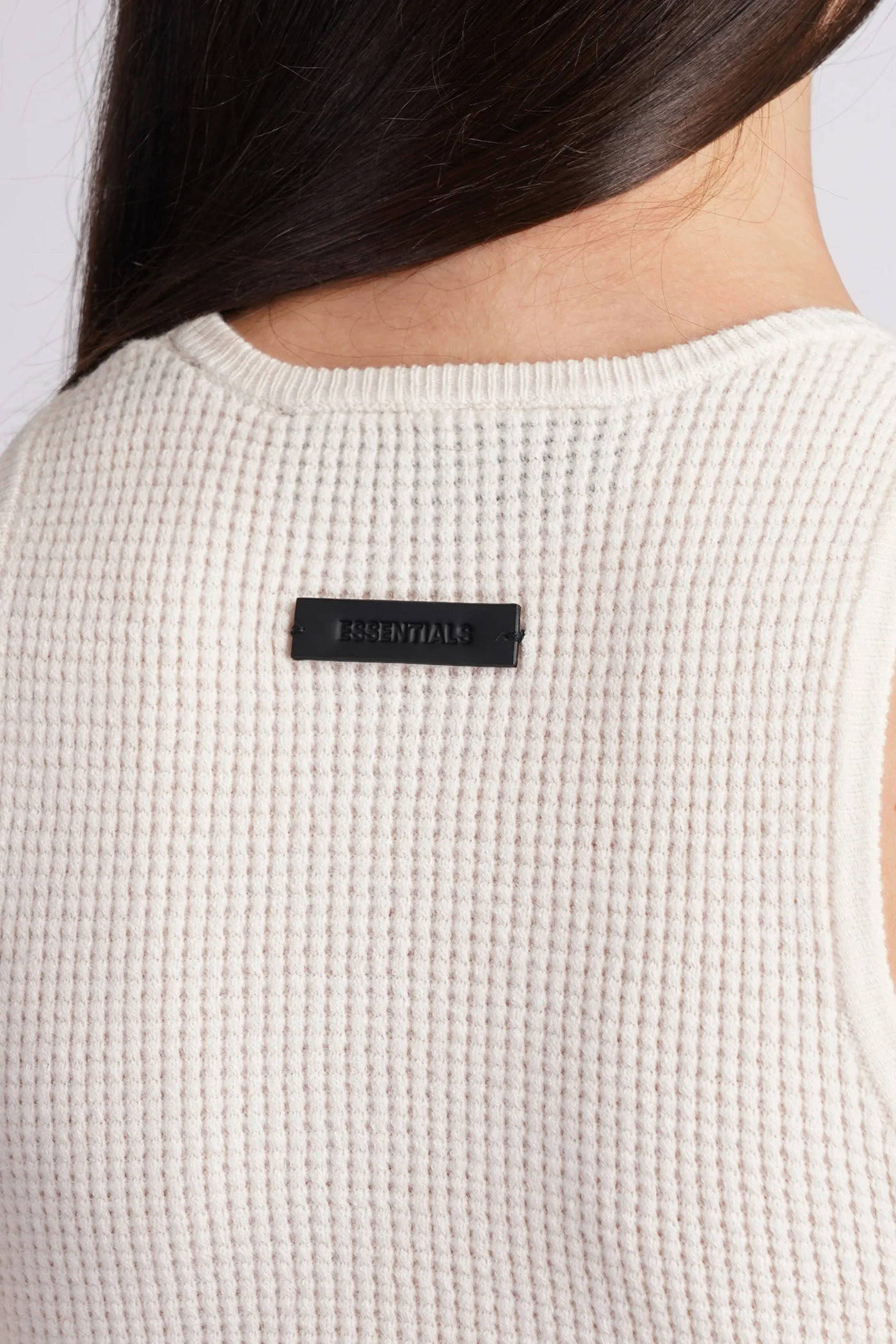 Topwear in beige polyester - Image 5