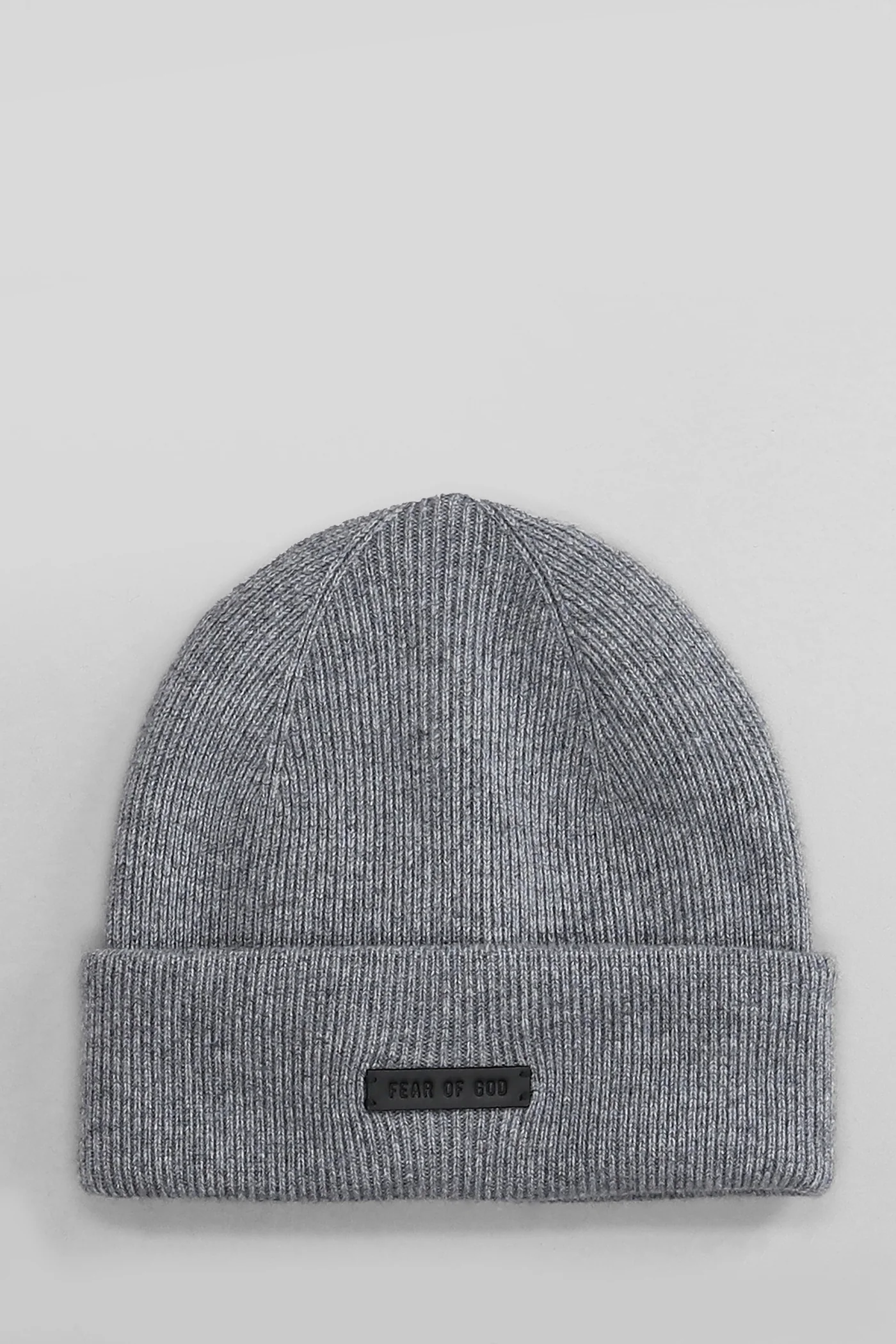 Hats in grey cashmere