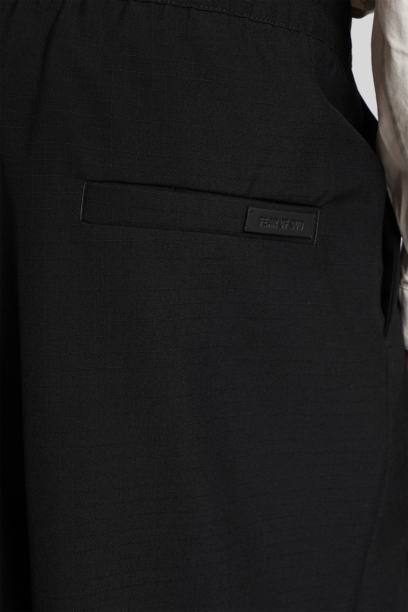 Shorts in black wool - Image 5