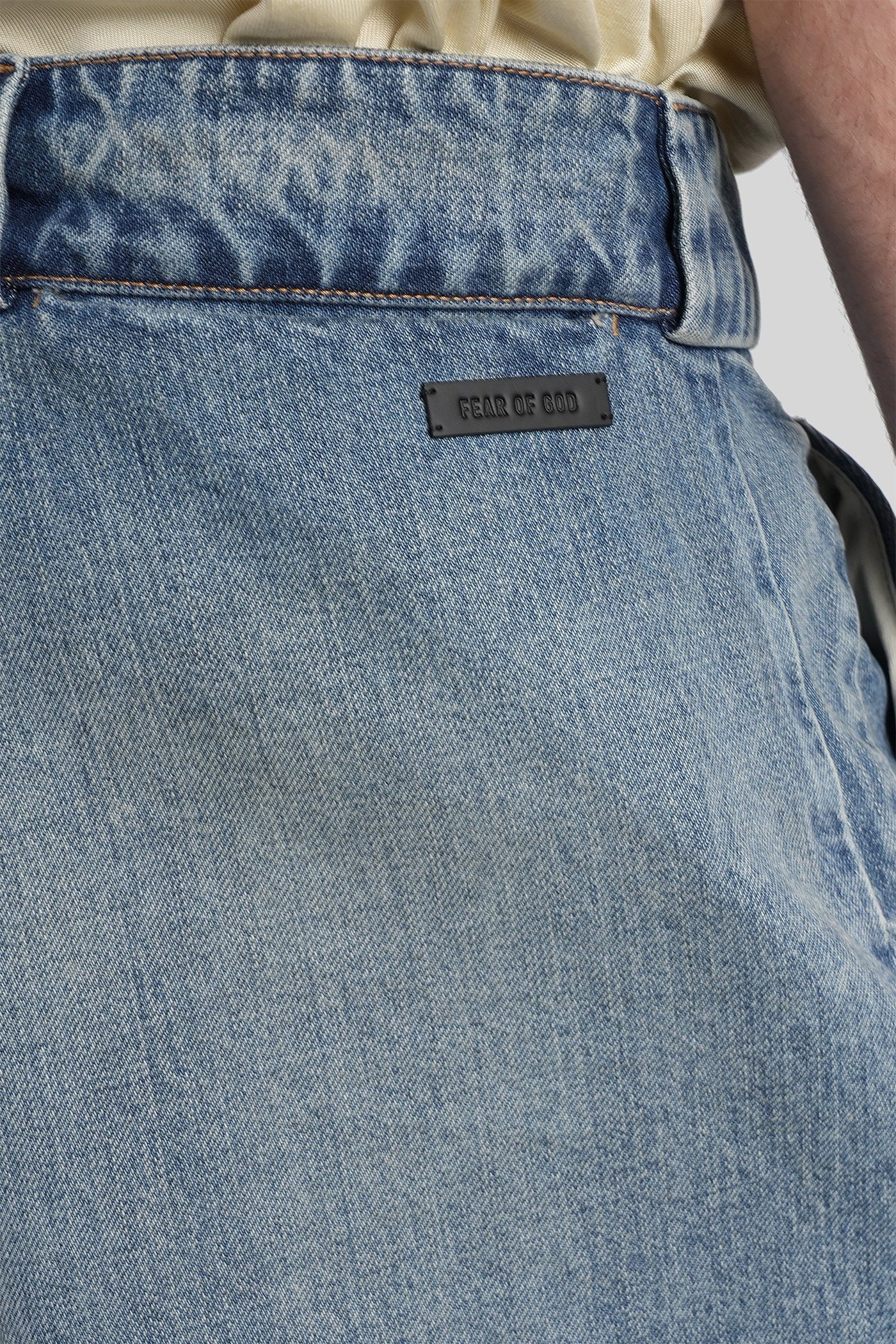 Shorts in blue cotton - Image 5