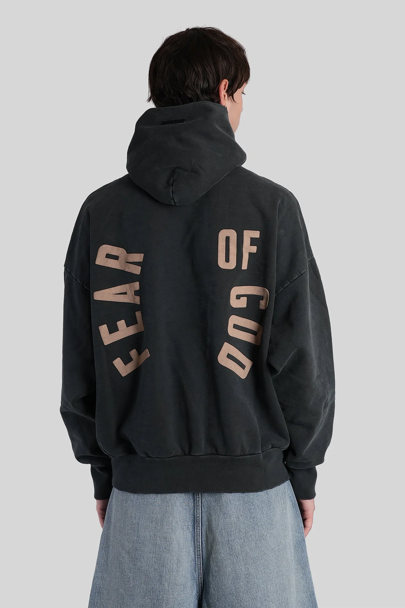 Sweatshirt in black cotton - Image 3